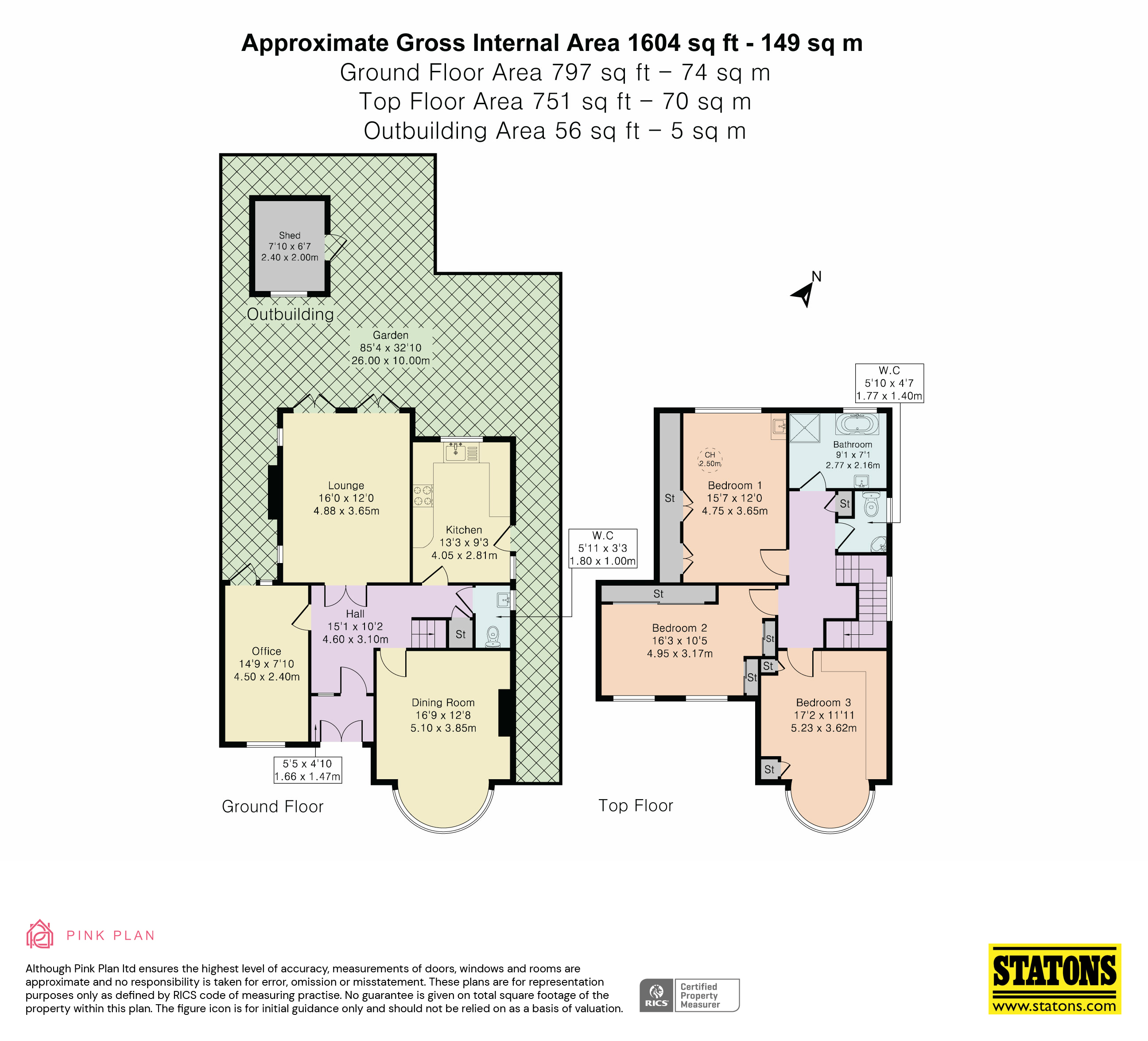 1, Leys Gardens, Cockfosters floorplan