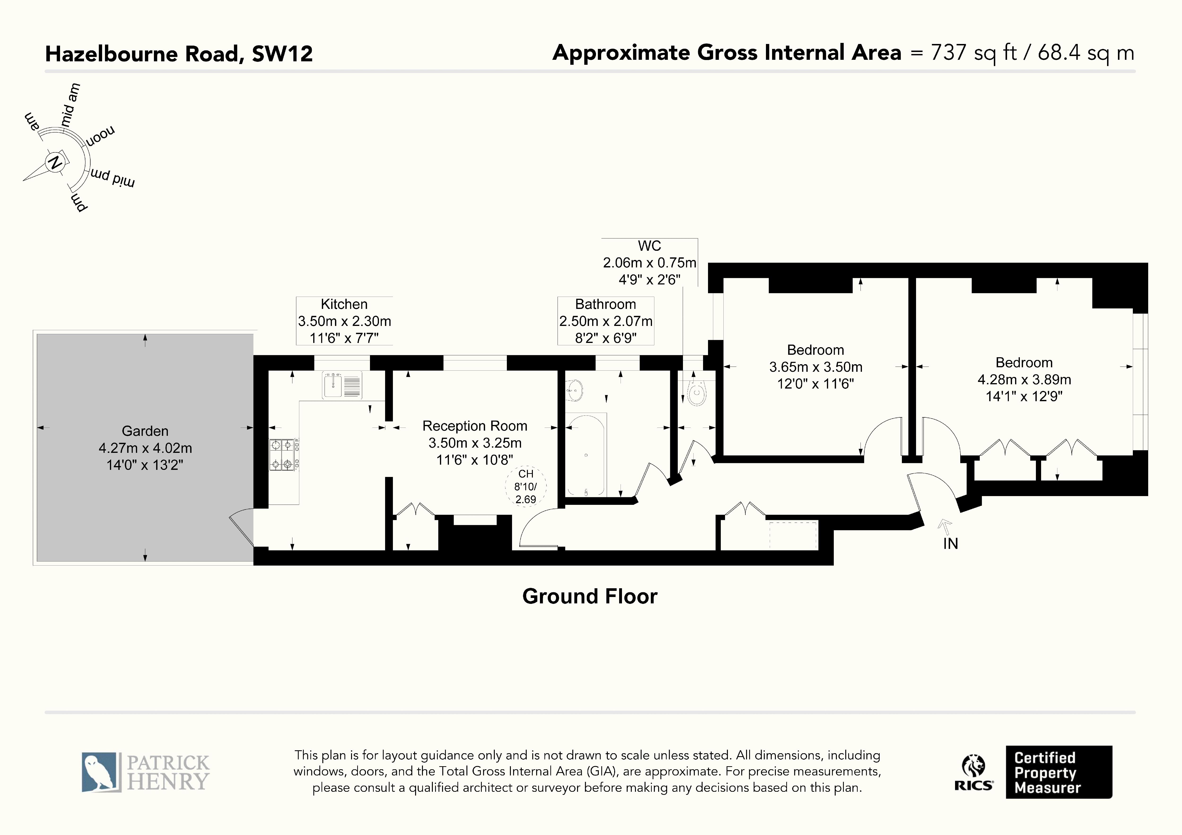 Hazelbourne Road, London floorplan