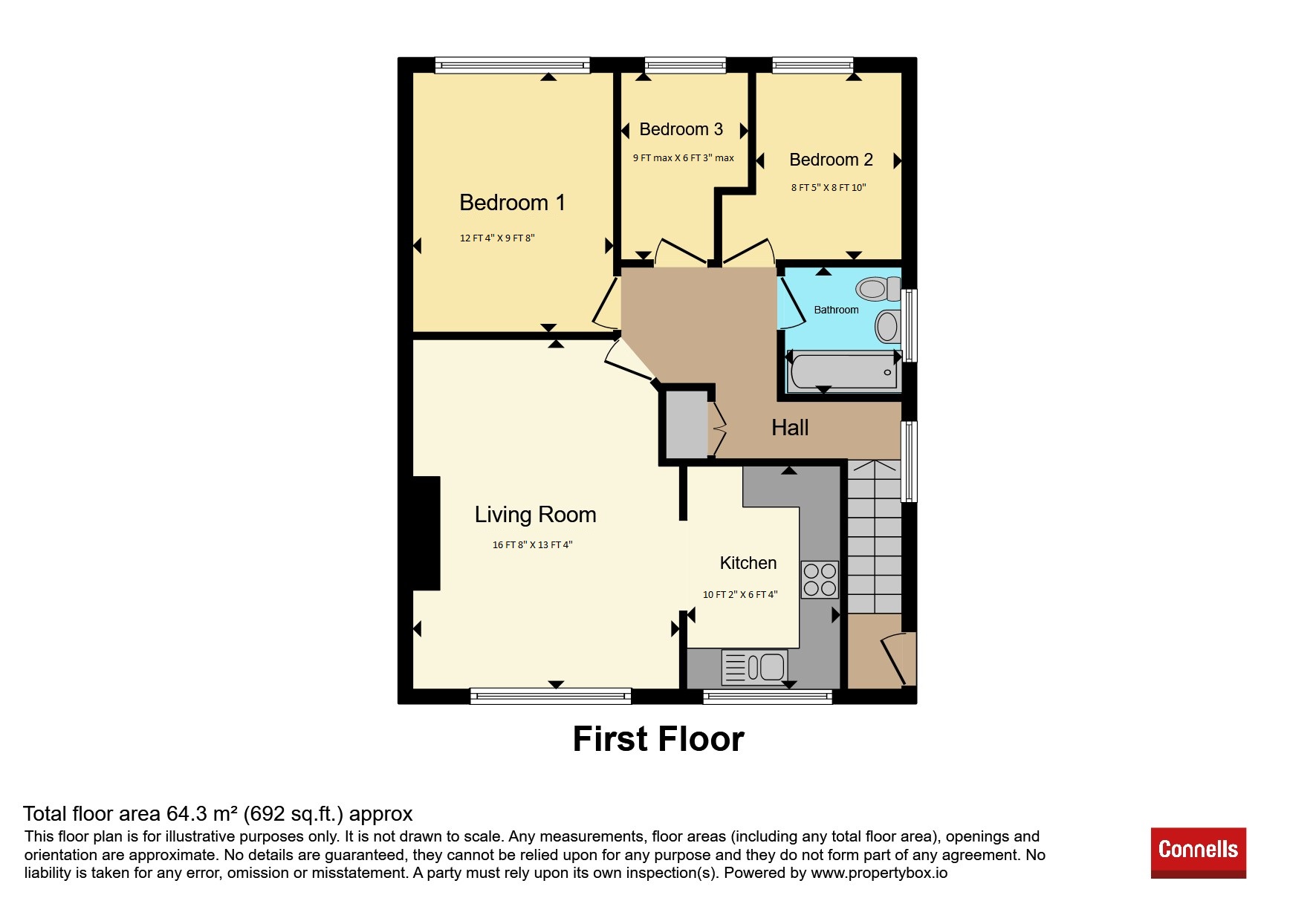 11, Coniston Road, Leamington Spa floorplan