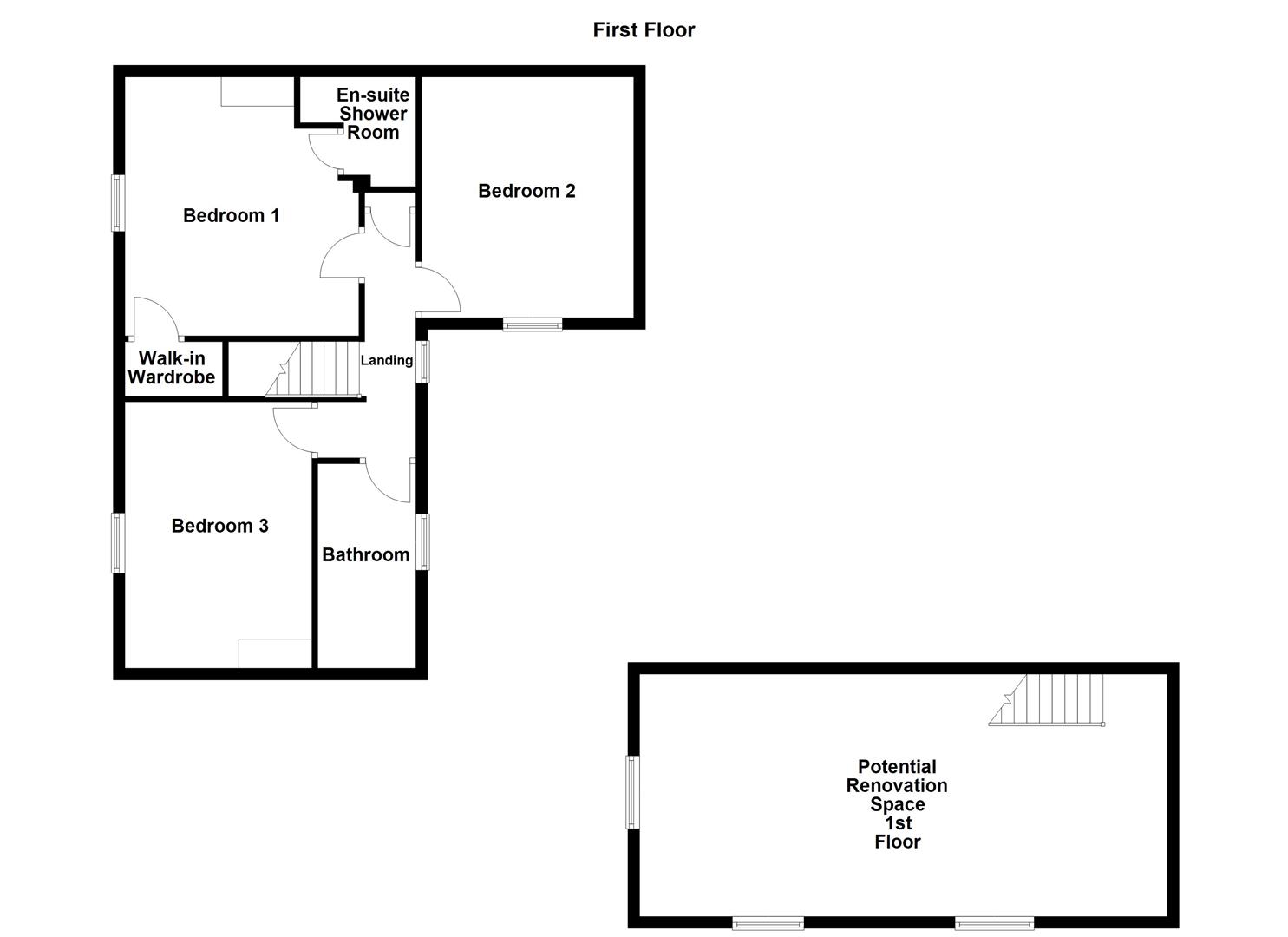 Royds Farm, 5, High Street, Ossett floorplan