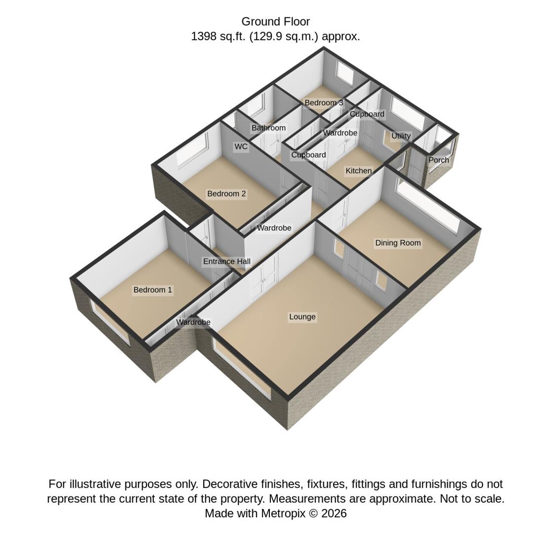 70, Station Road North, Belton floorplan