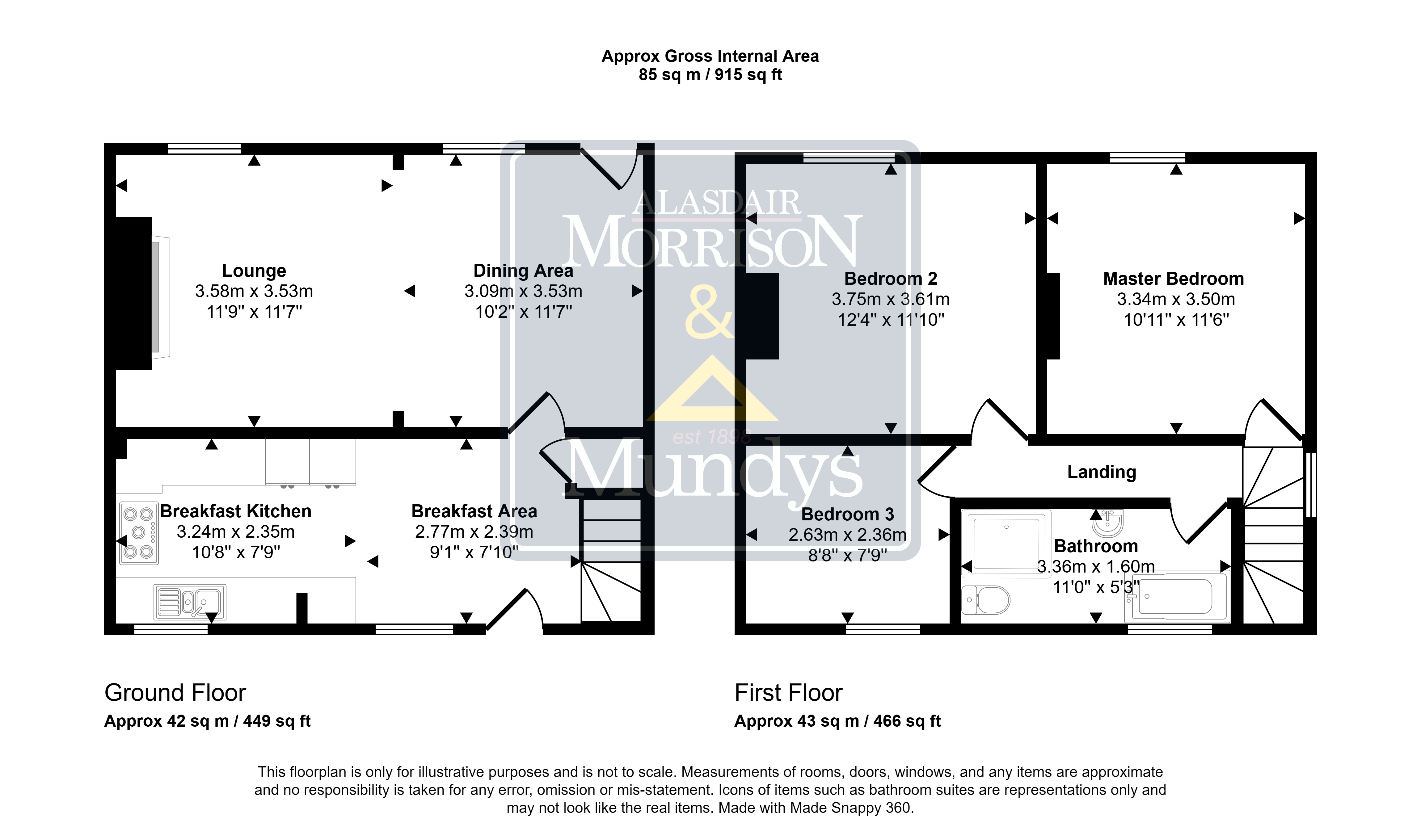 Field Mouse Cottage, 2, Main Street, Newark floorplan