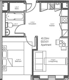 72, Hewitt Street, Manchester floorplan