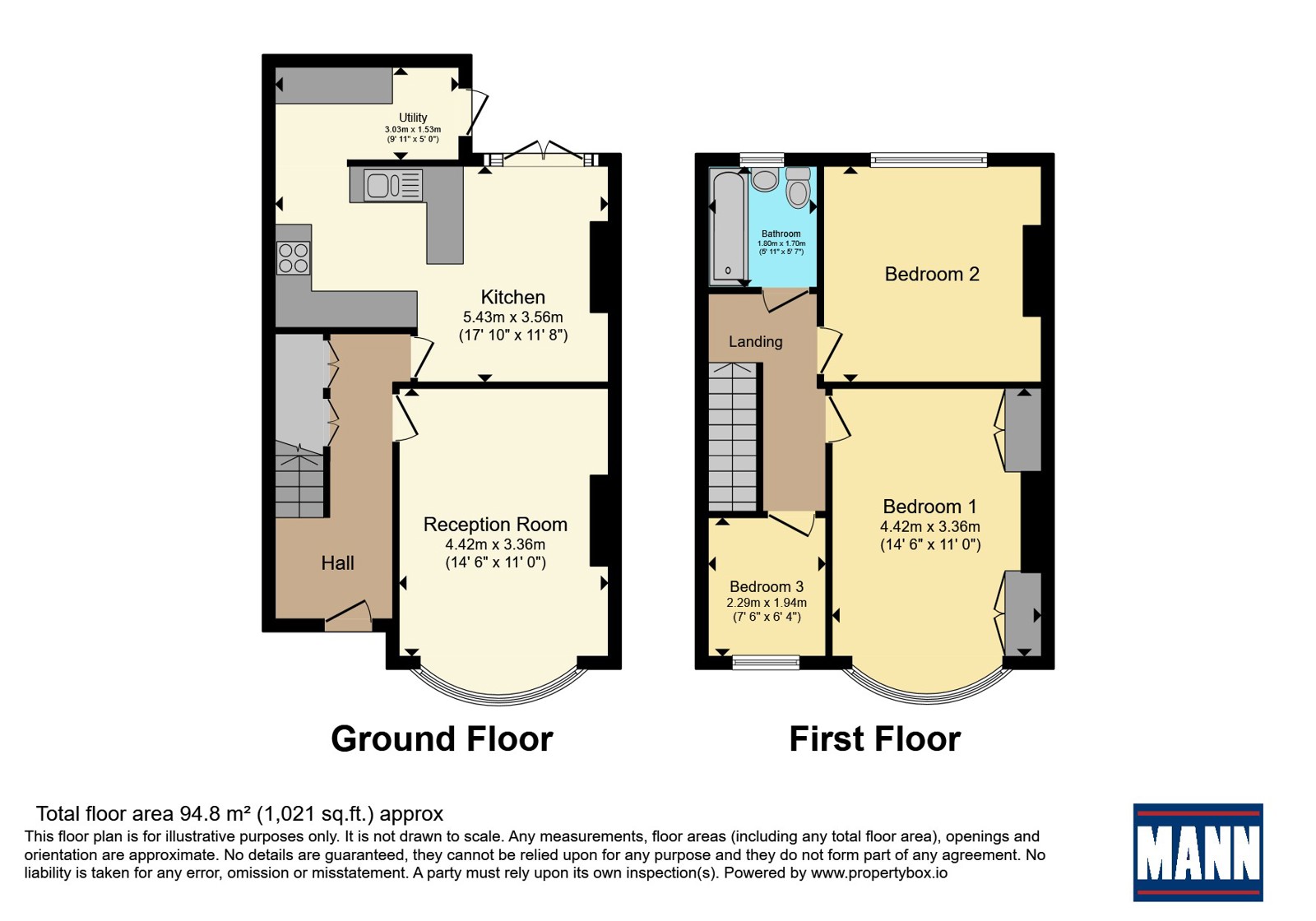 26, Howard Avenue, Kent floorplan