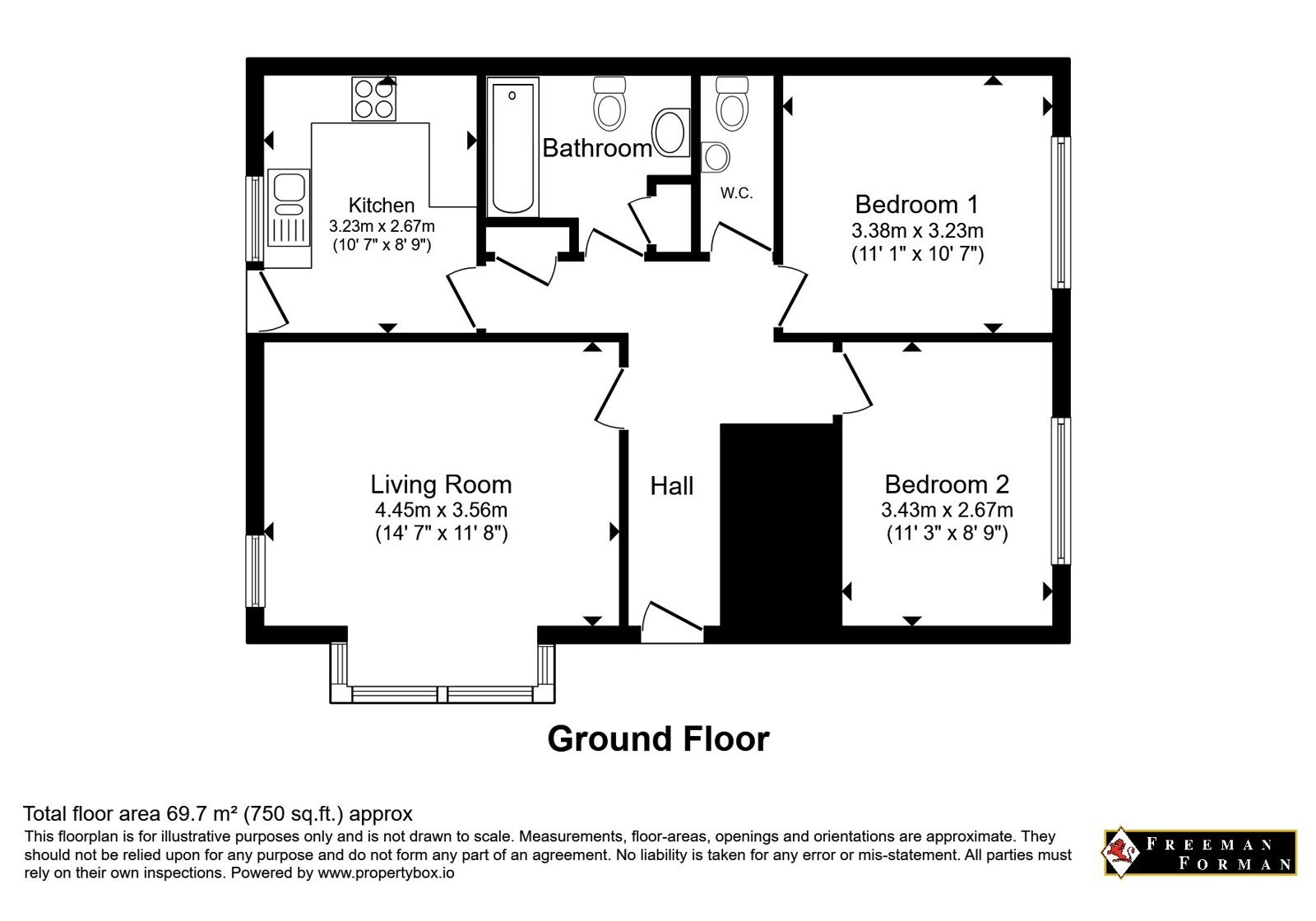 24, The Paddock, East Sussex floorplan