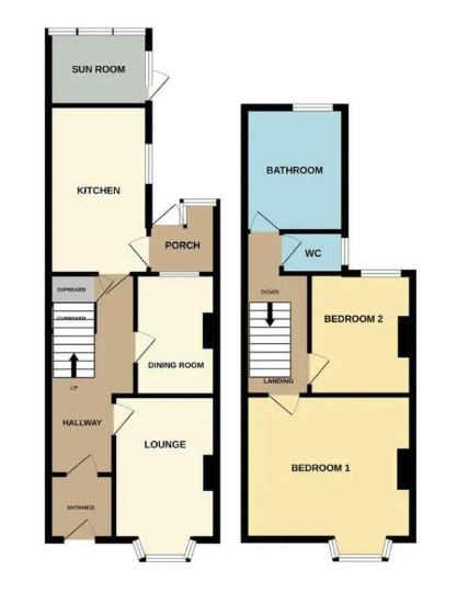Victoria Road, Weymouth floorplan