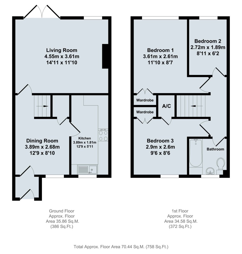 3 Bedrooms  to rent in Orwell Drive, Didcot OX11