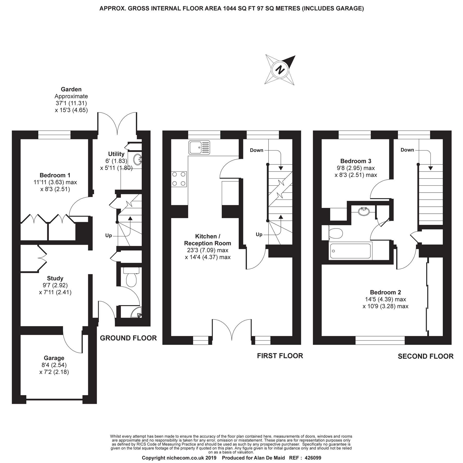 3 Bedrooms Detached house for sale in Ullswater Close, Bromley BR1