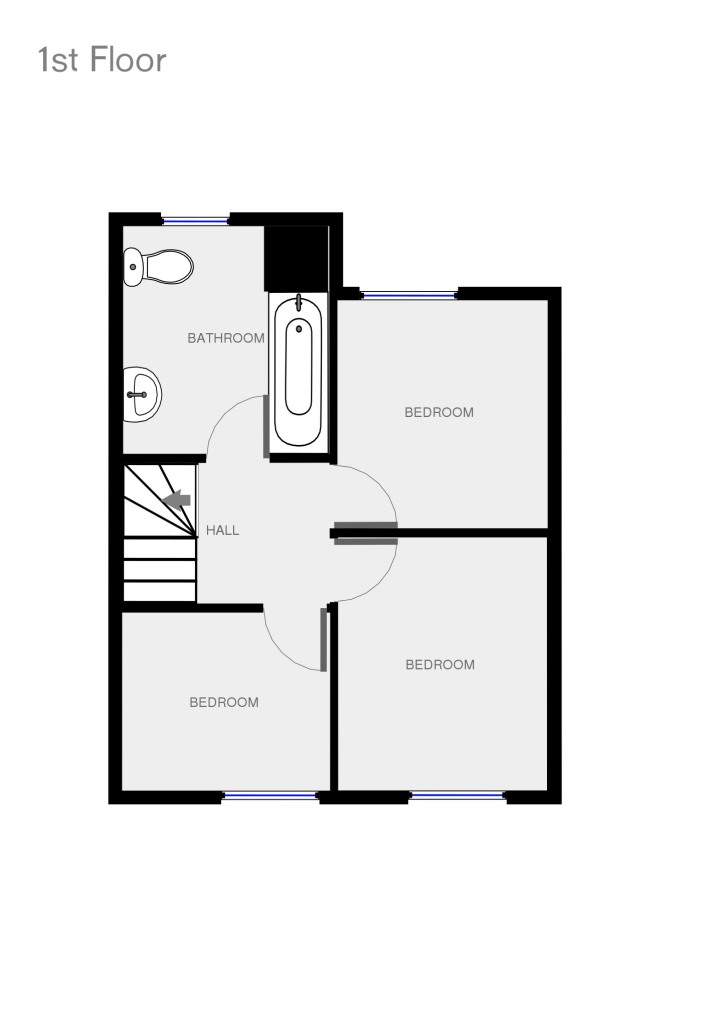 21, Llantrisant Street, Cardiff floorplan