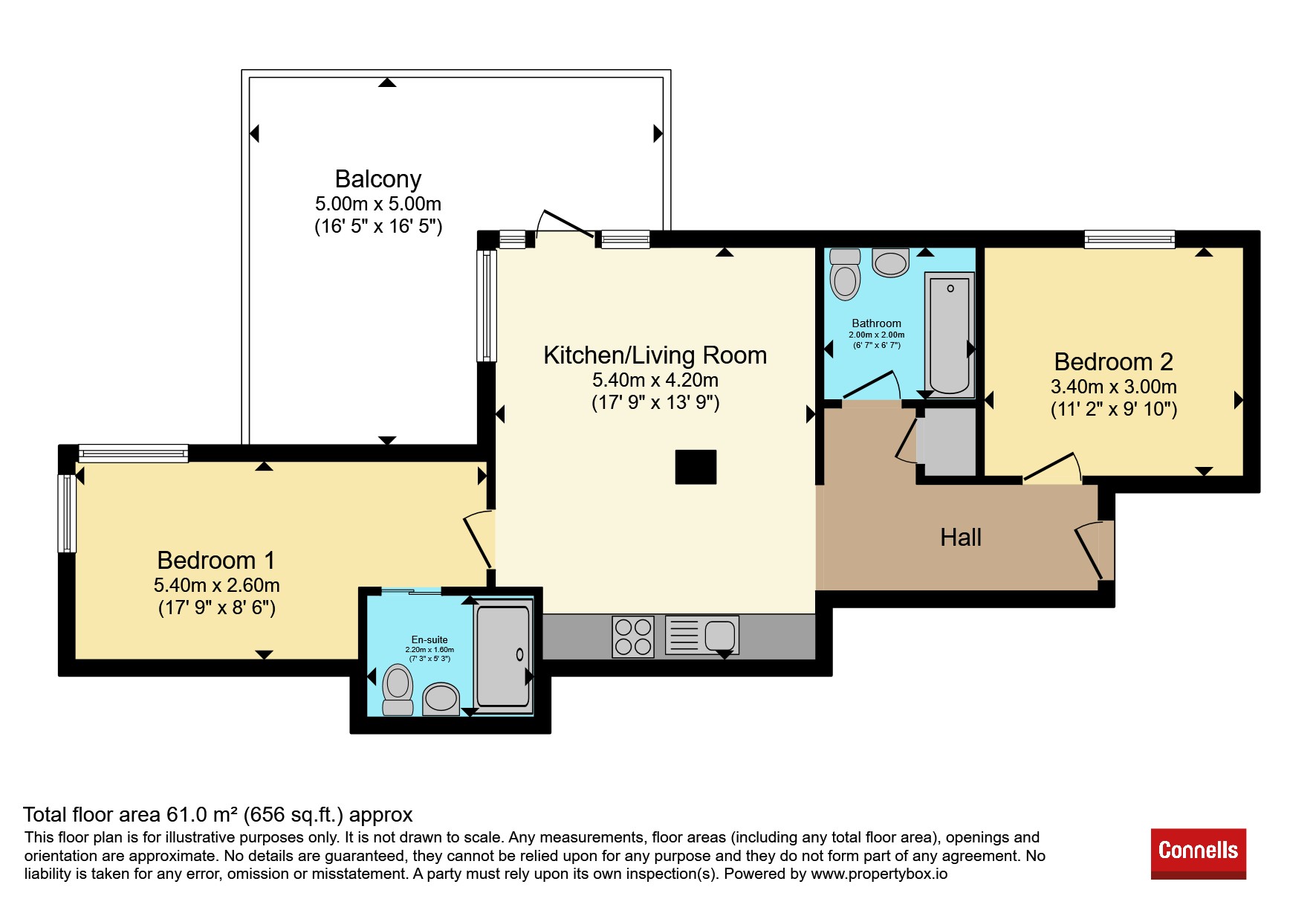 Flat 58, Tempus House, 249, Midsummer Boulevard, Milton Keynes floorplan