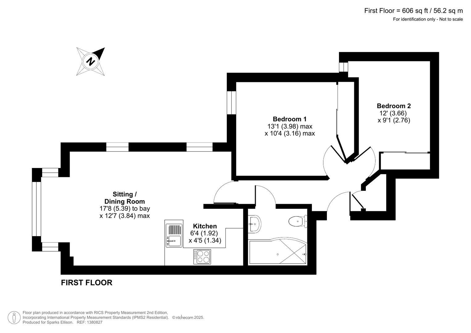 6 Liberty Court, 25 Hiltingbury Road, Chandler's Ford floorplan