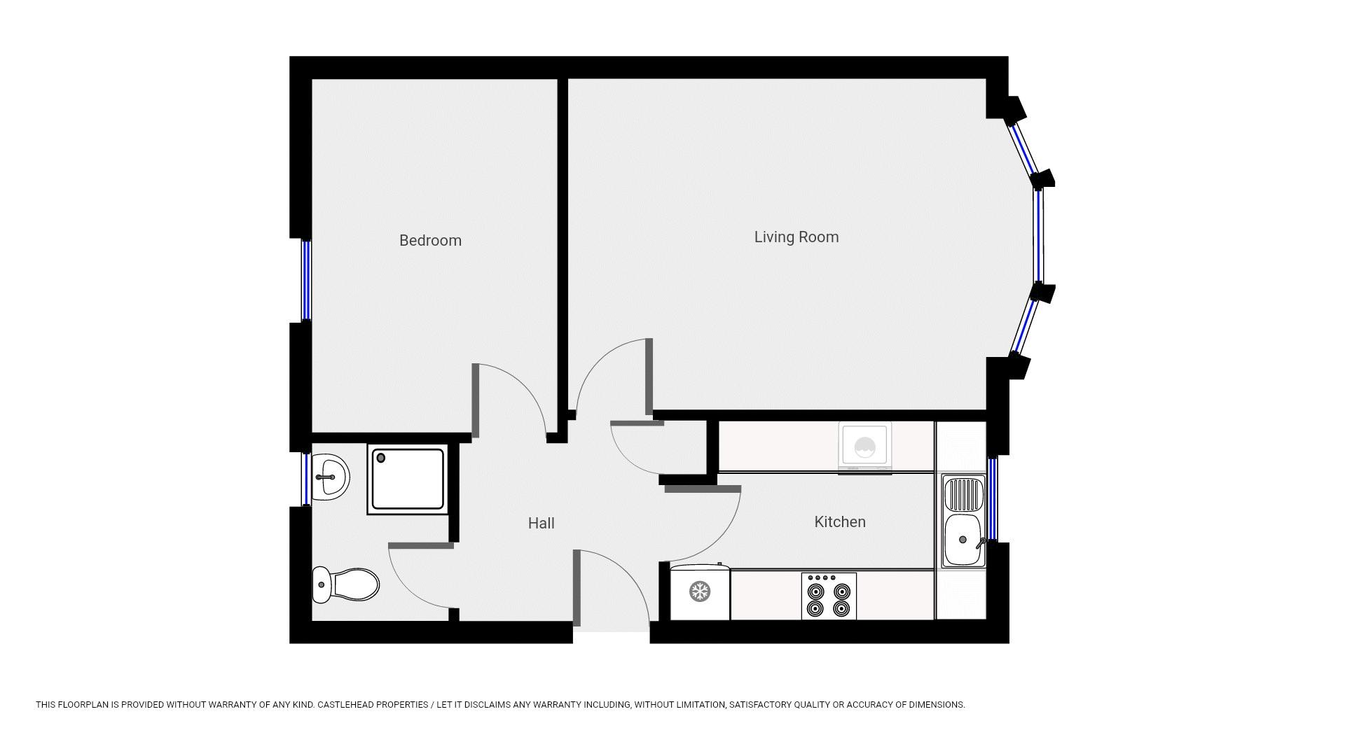 Ferguslie, Paisley PA1, 1 bedroom flat for sale 60499457 PrimeLocation