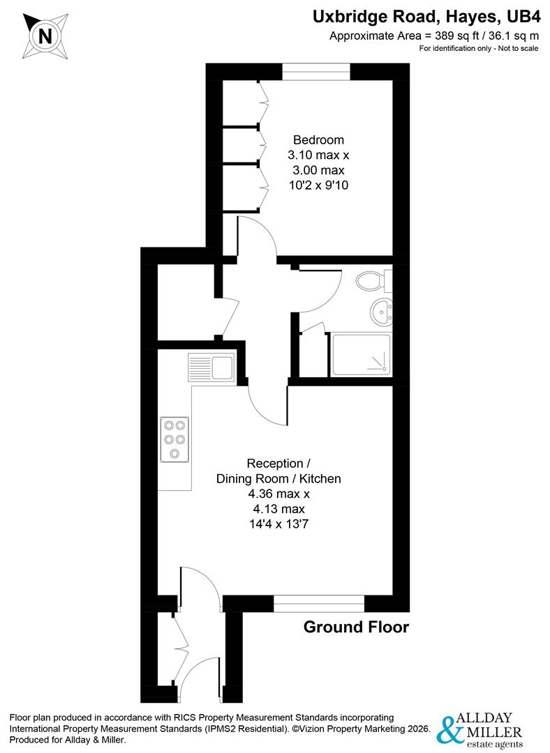 1162, Uxbridge Road, Hayes floorplan