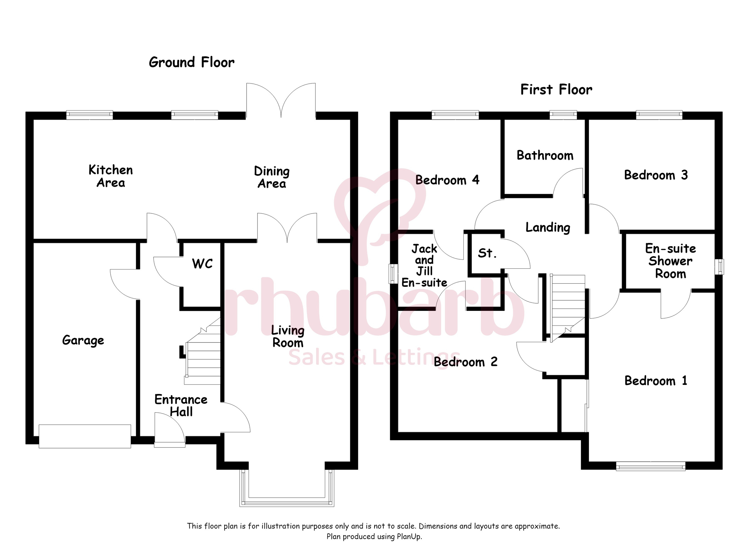 25 The Fouracres, Wakefield floorplan