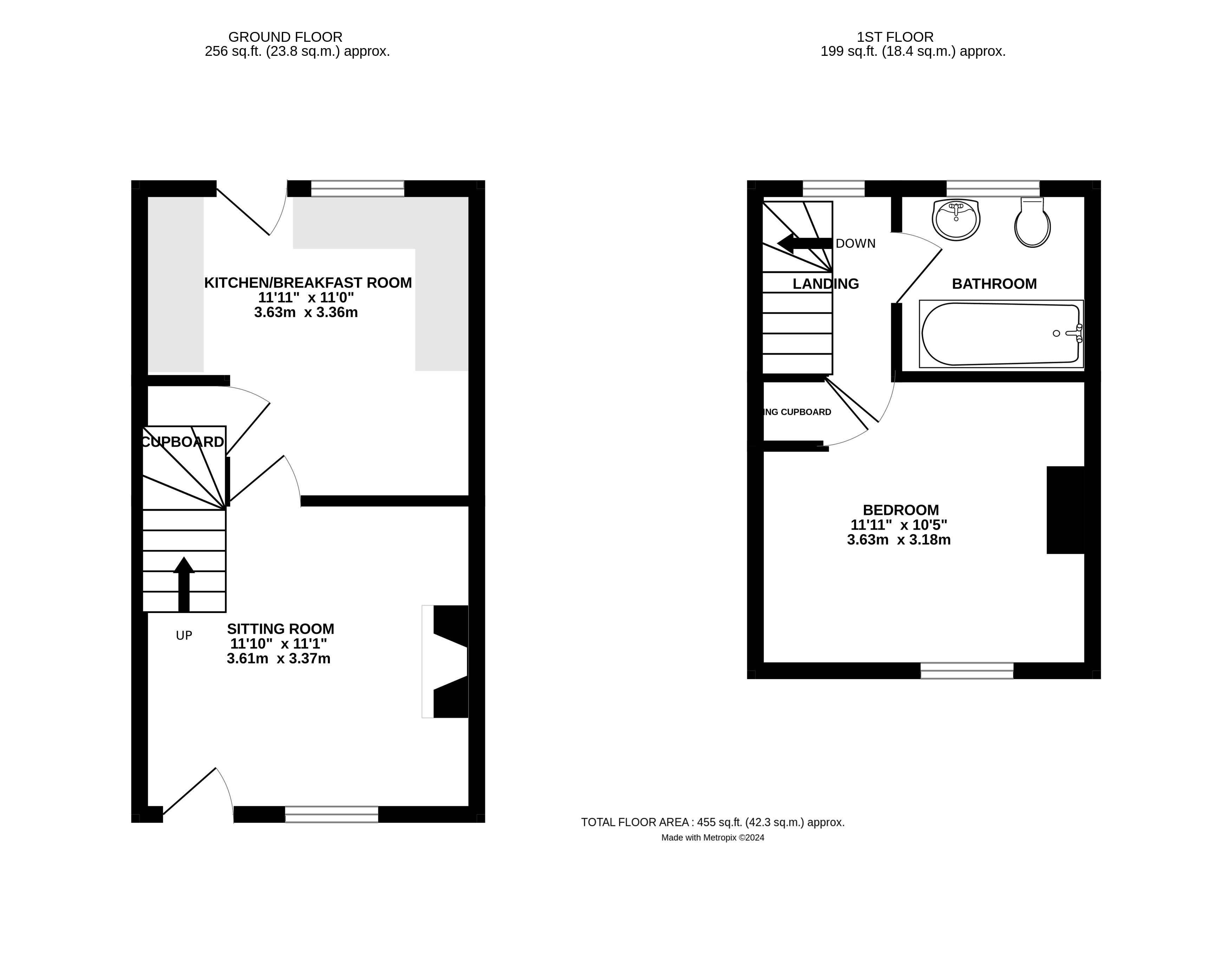 83, High Street, Sudbury floorplan