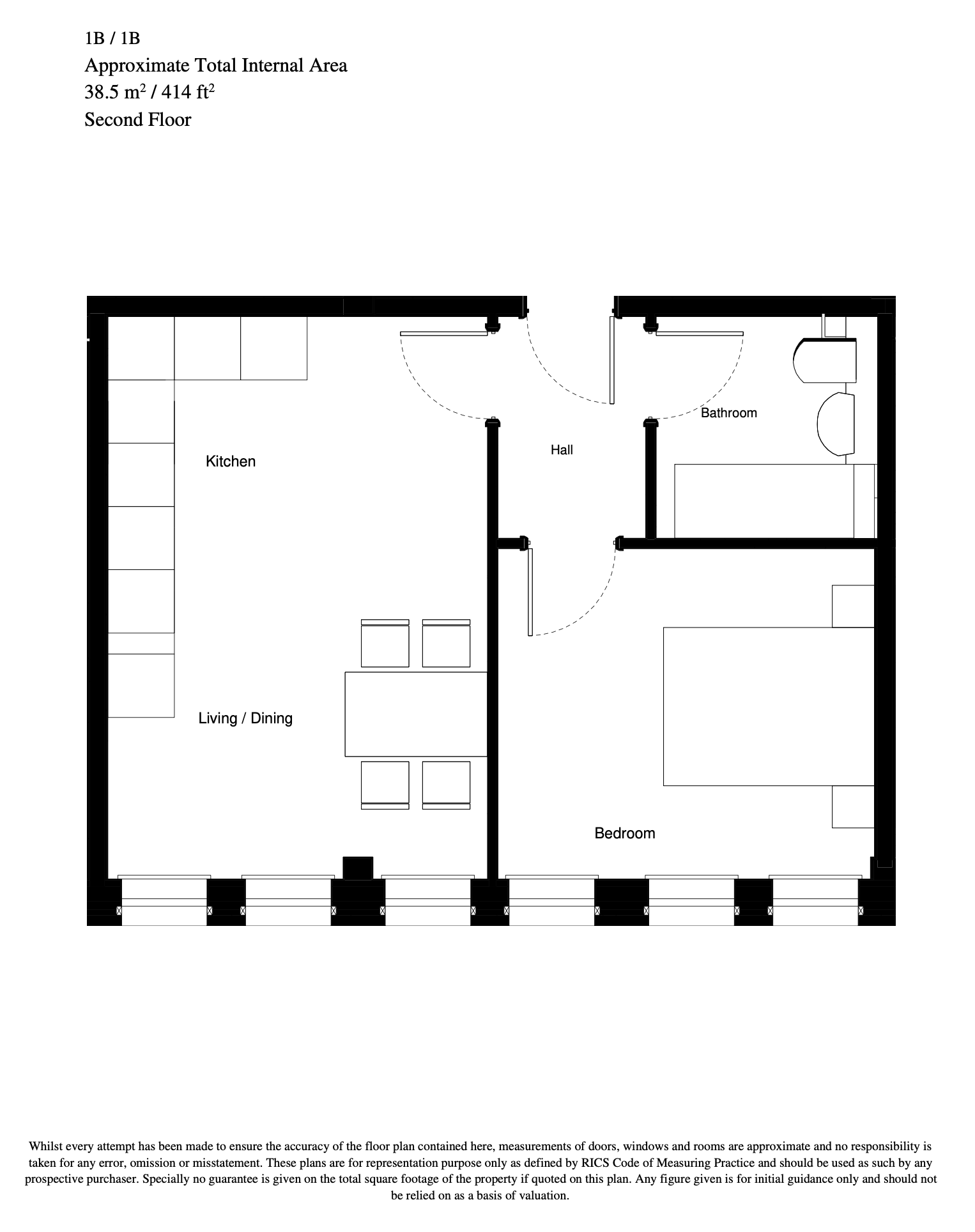 Flat 21, London Road, Sittingbourne, ME10 1FH, Sittingbourne floorplan