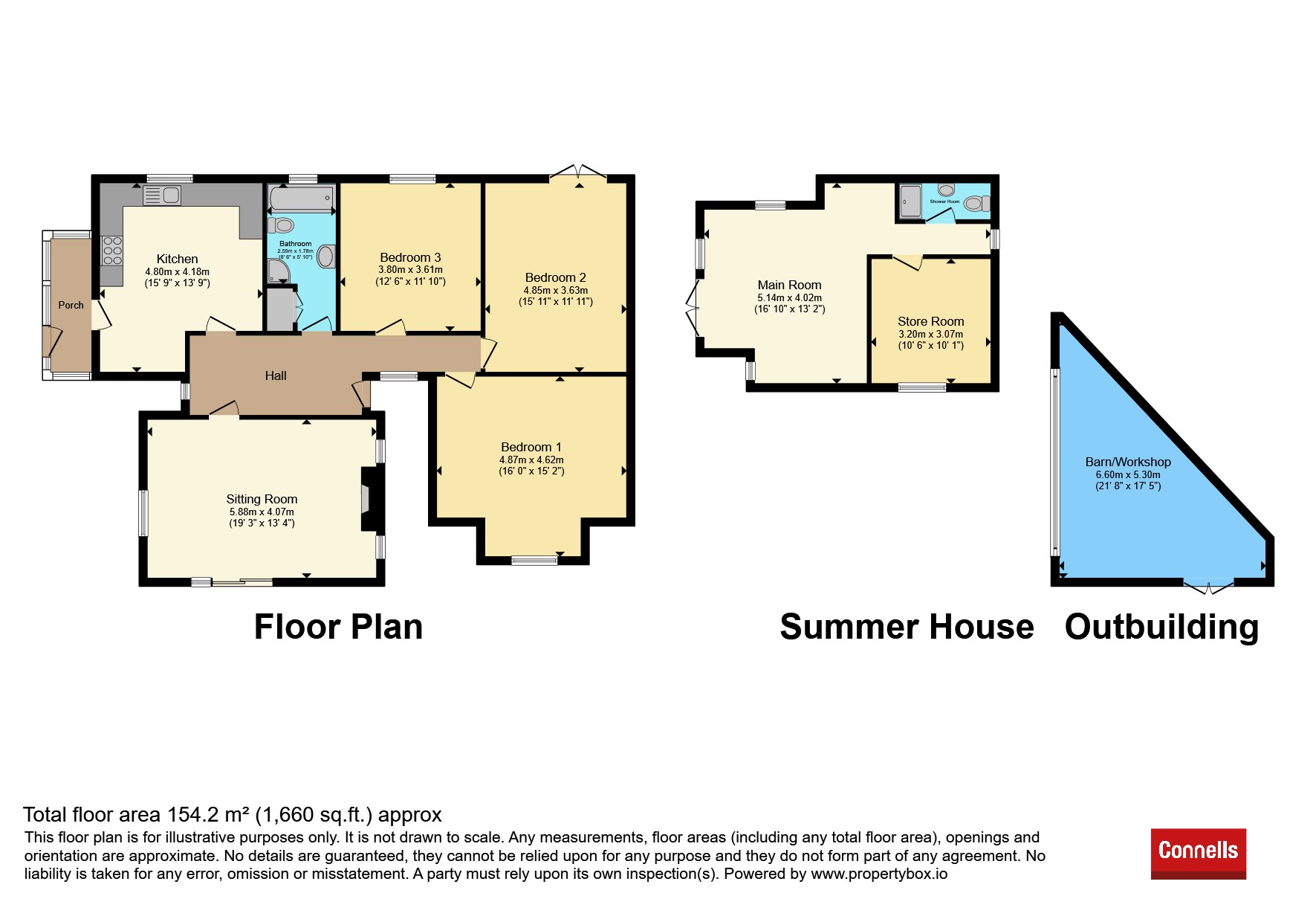 Abinger, Bradford Lane, Sherborne floorplan