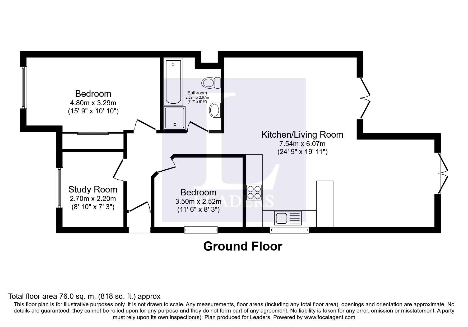 3 Bedrooms Bungalow to rent in Orchard Close, Fetcham, Leatherhead KT22