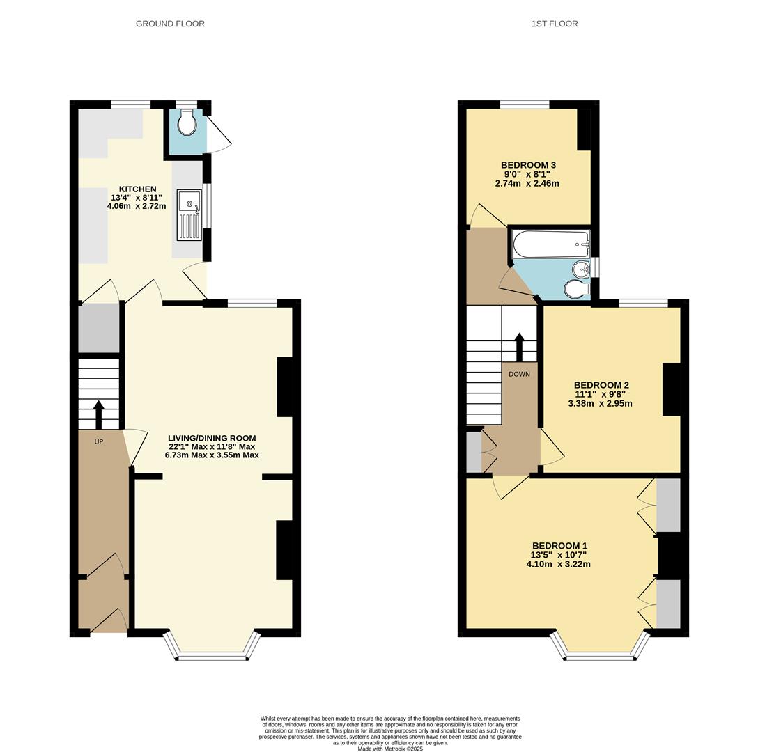 Priory Road, Mount Pleasant, Exeter floorplan