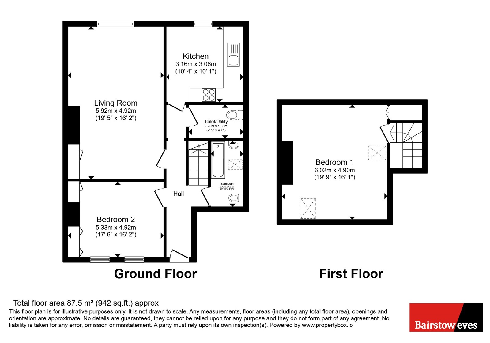 Flat C, 9, Grimston Avenue, Kent floorplan