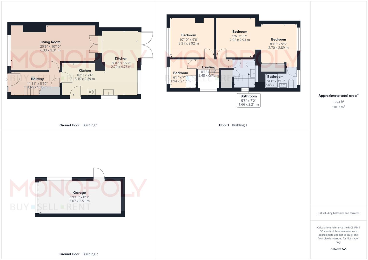 18, Bryn Hyfryd, Wrexham floorplan