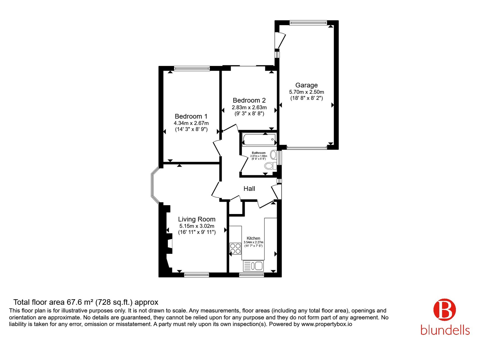 48, Thorpe Green, Sheffield floorplan