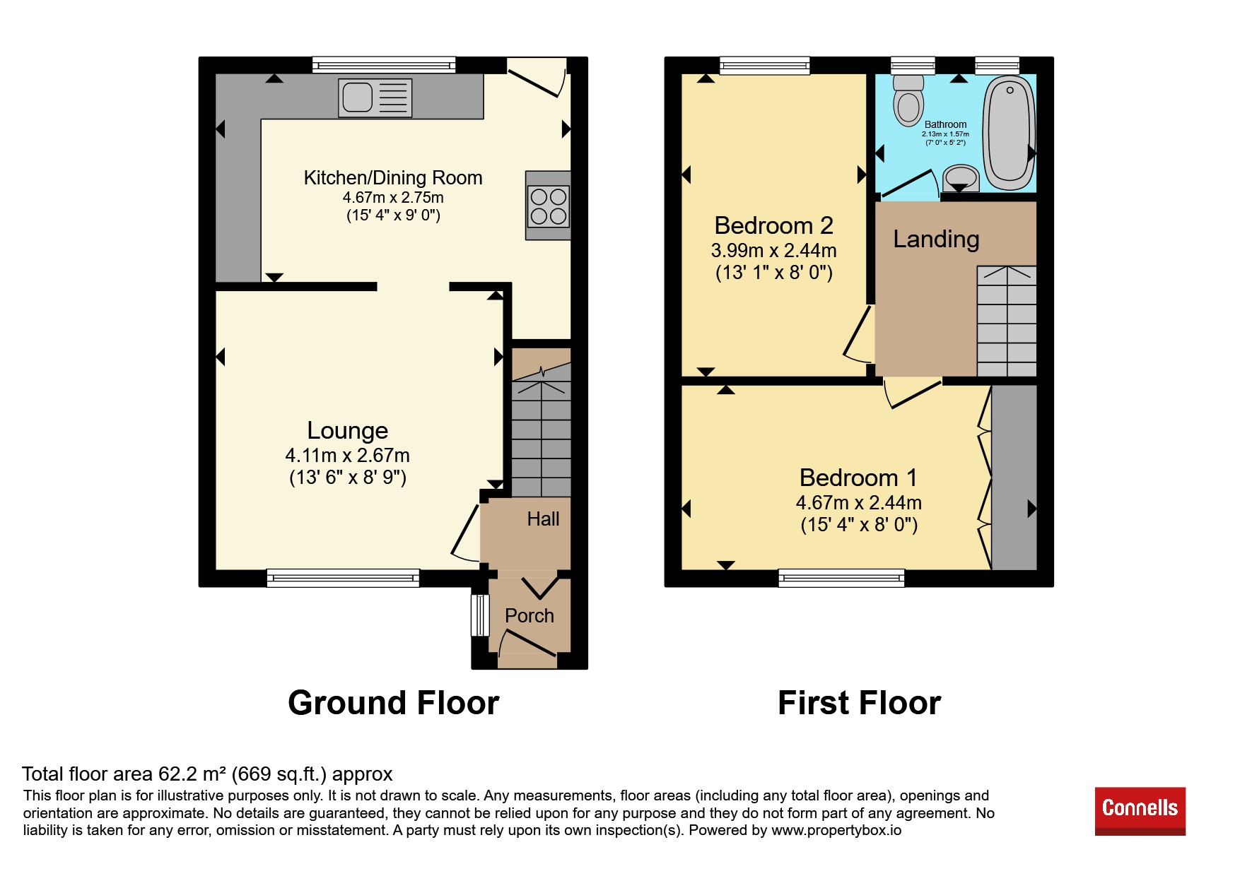 29, Hill Common, Hemel Hempstead floorplan