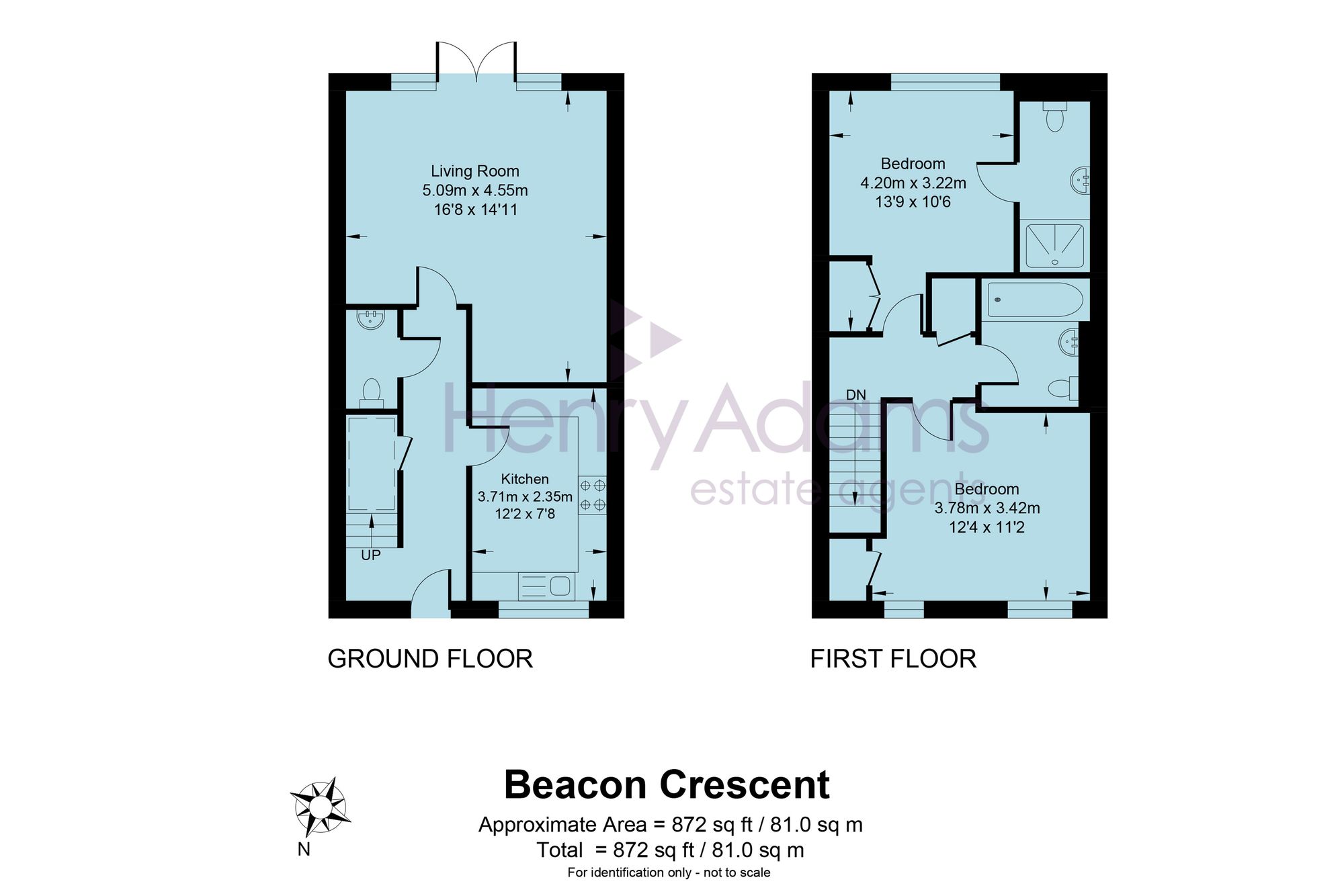 30 Beacon Crescent, Burgess Hill floorplan