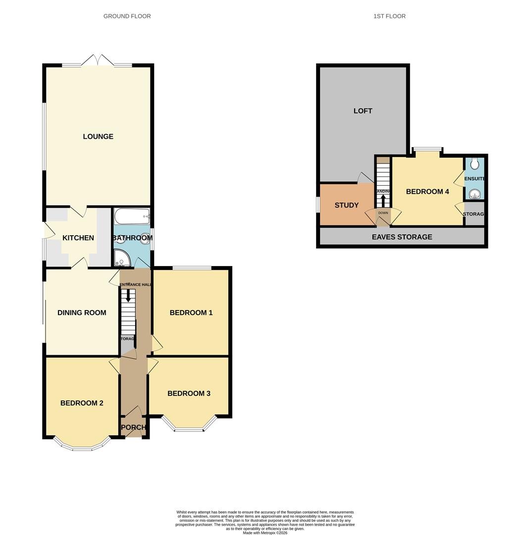 Church End Lane, Wickford floorplan
