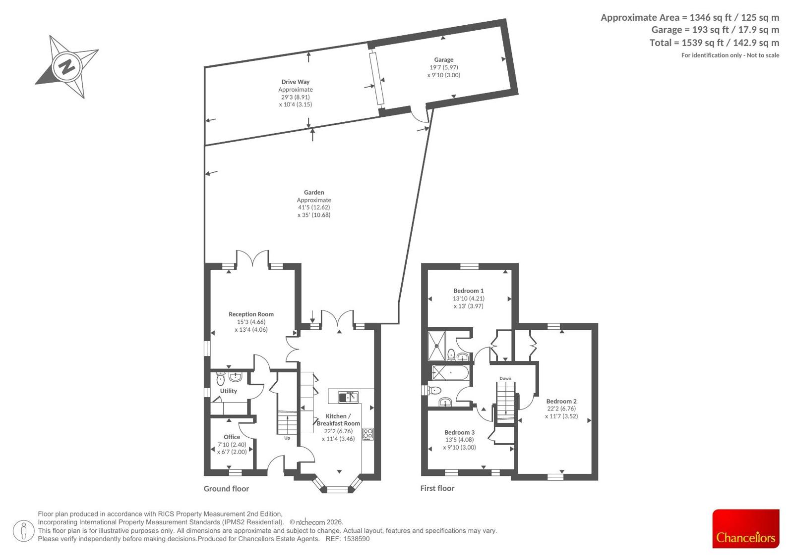 Davies Meadow, Wantage floorplan