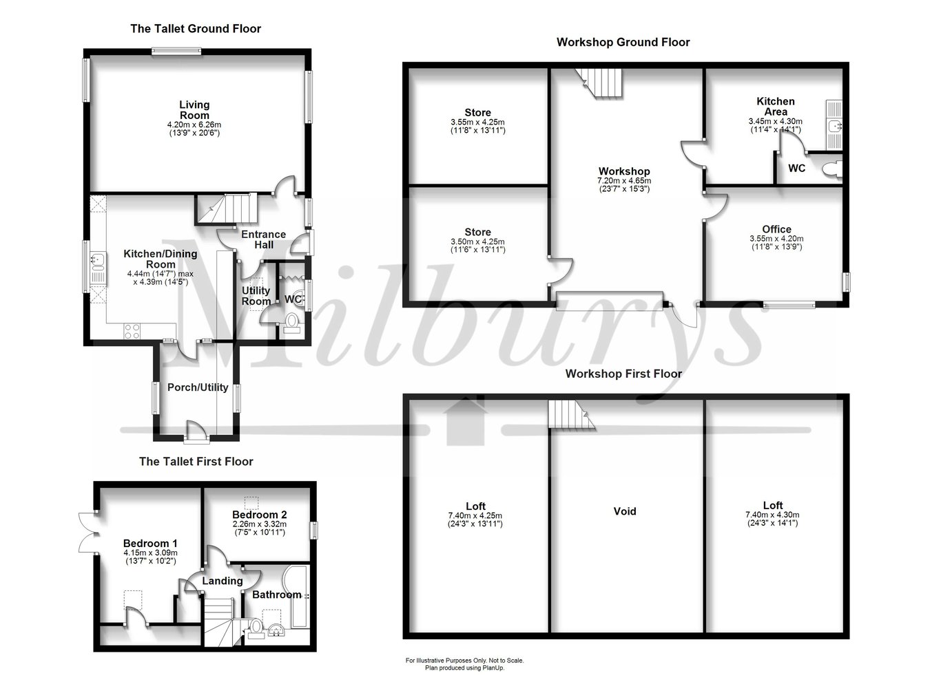 'The Tallet', Nupdown Lane, Nupdown floorplan