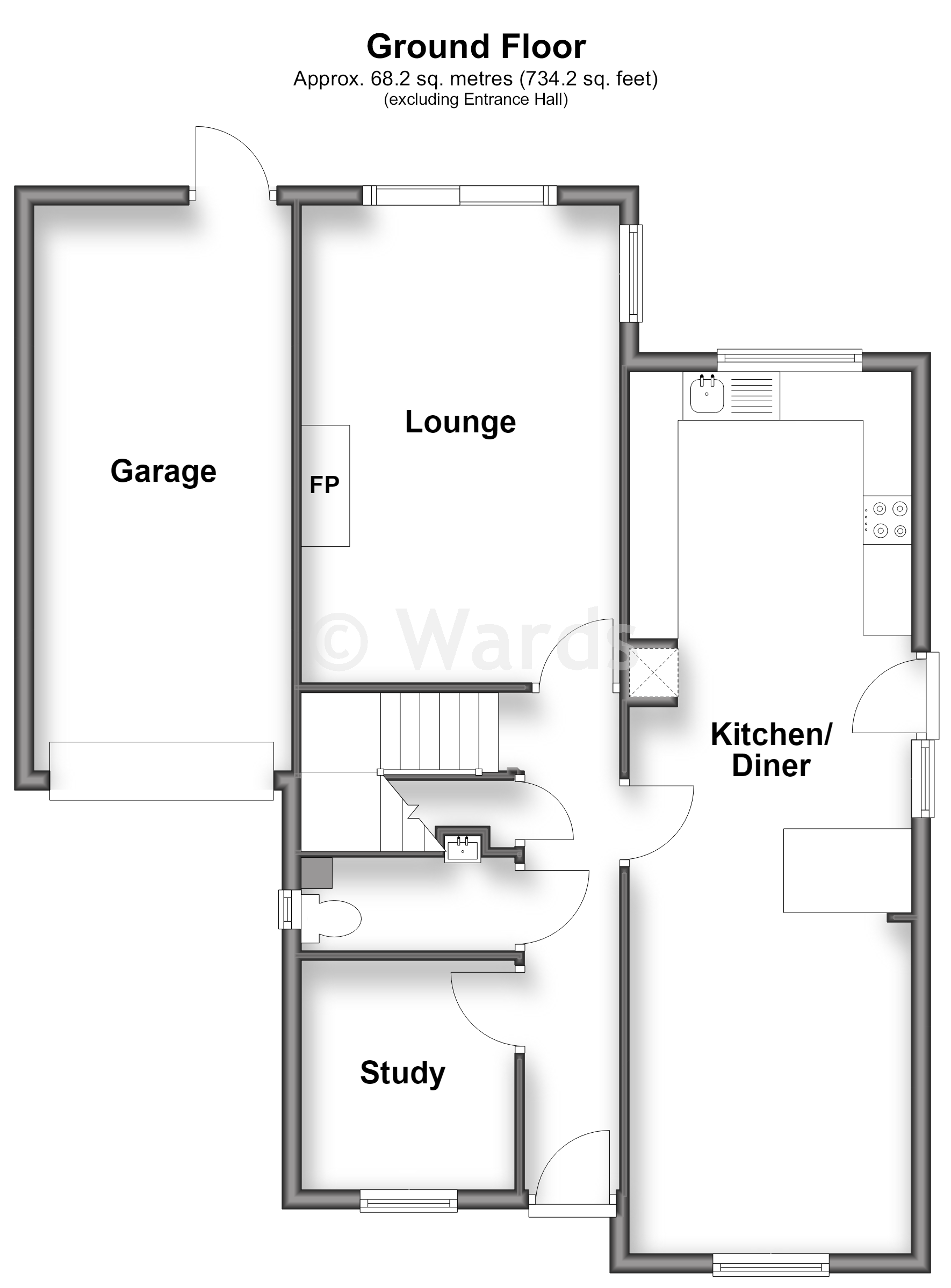 43, Forest Avenue, Ashford floorplan