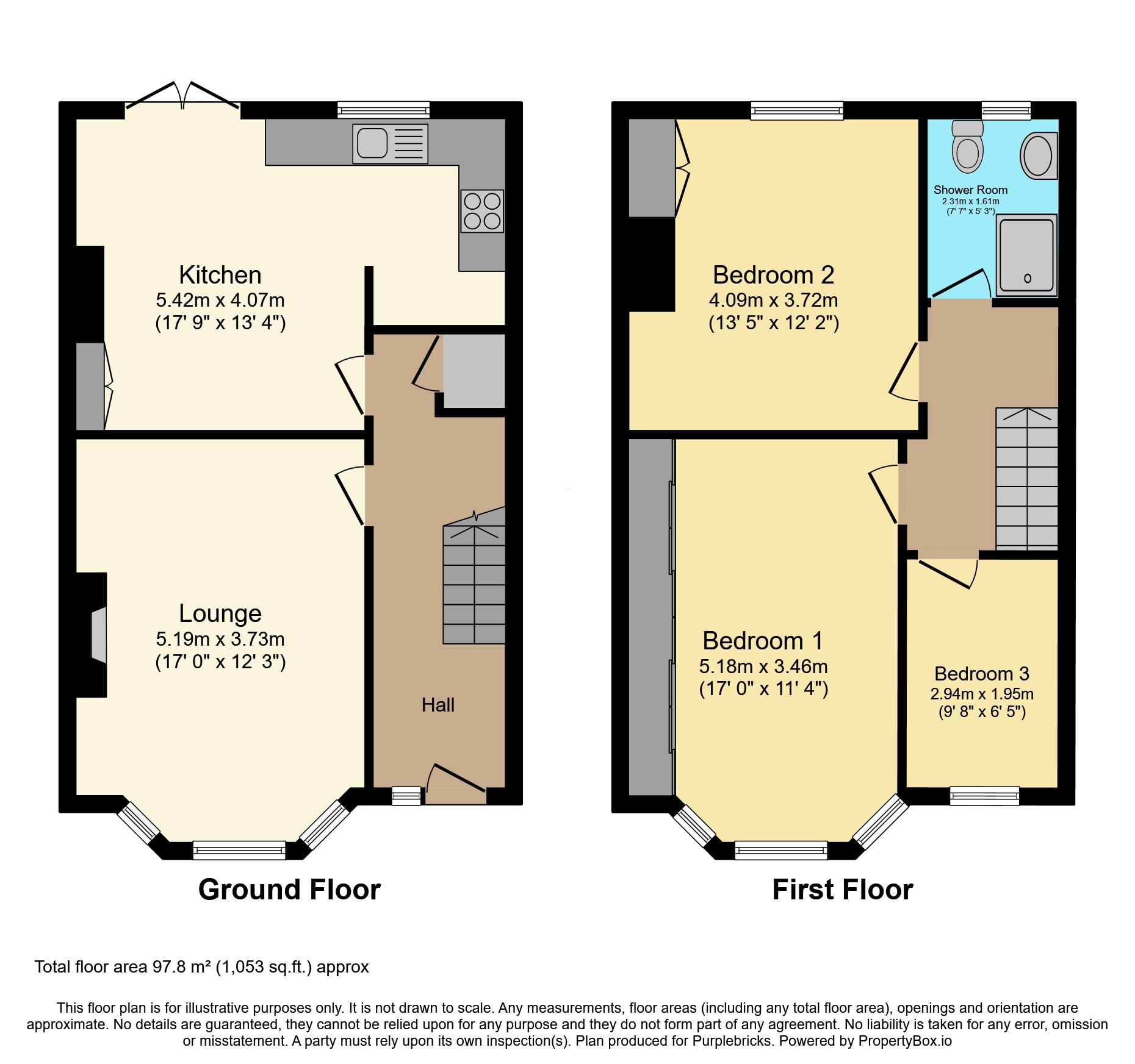 22, St. Marys Street, Wallasey floorplan