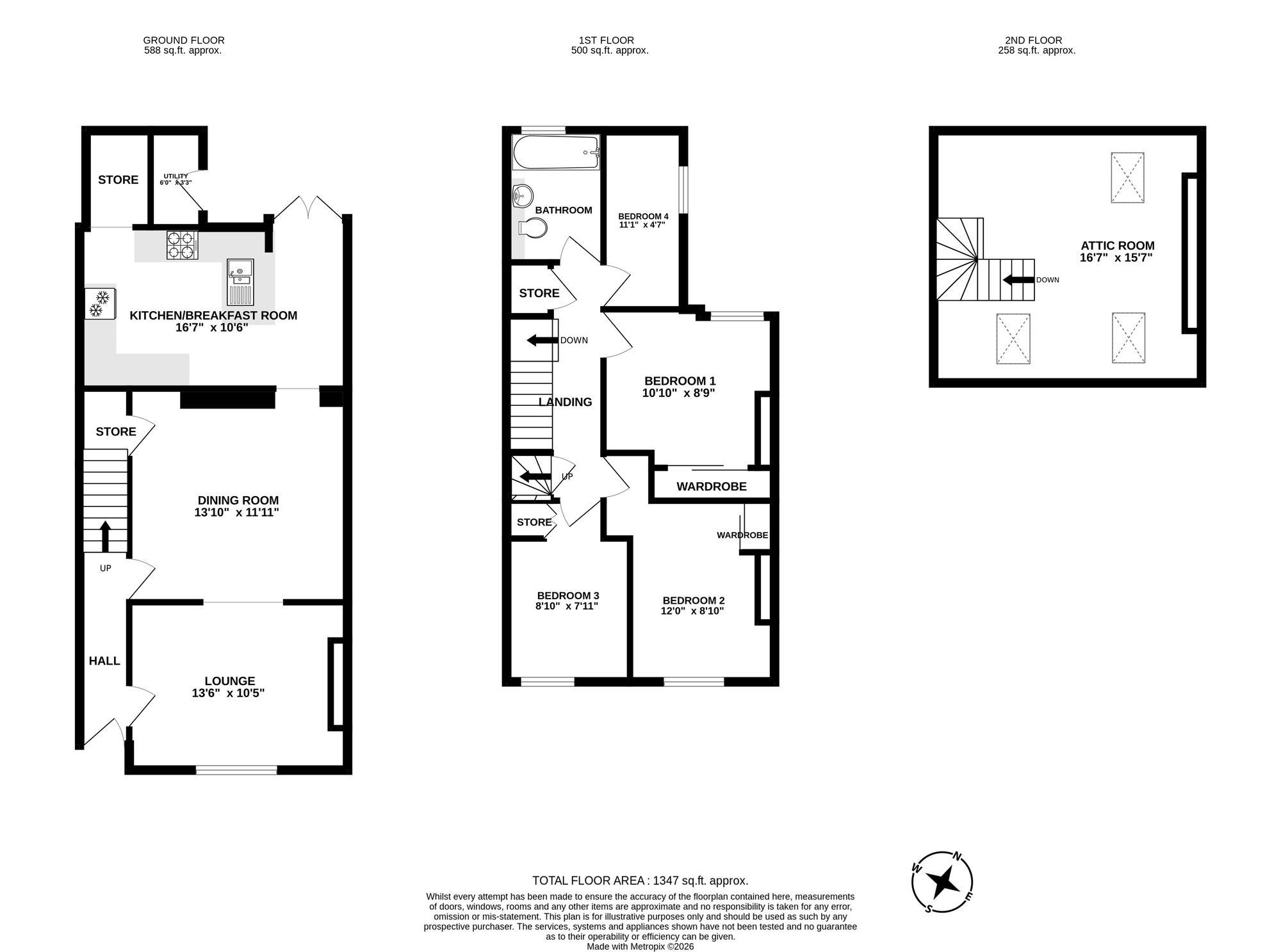 26 Lanelay Road, Pontyclun floorplan