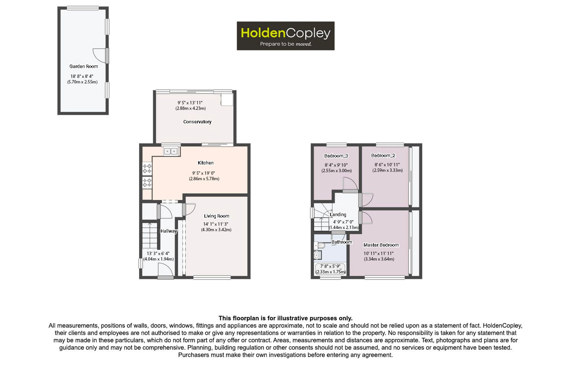 54 Rockwood Crescent, Nottingham floorplan