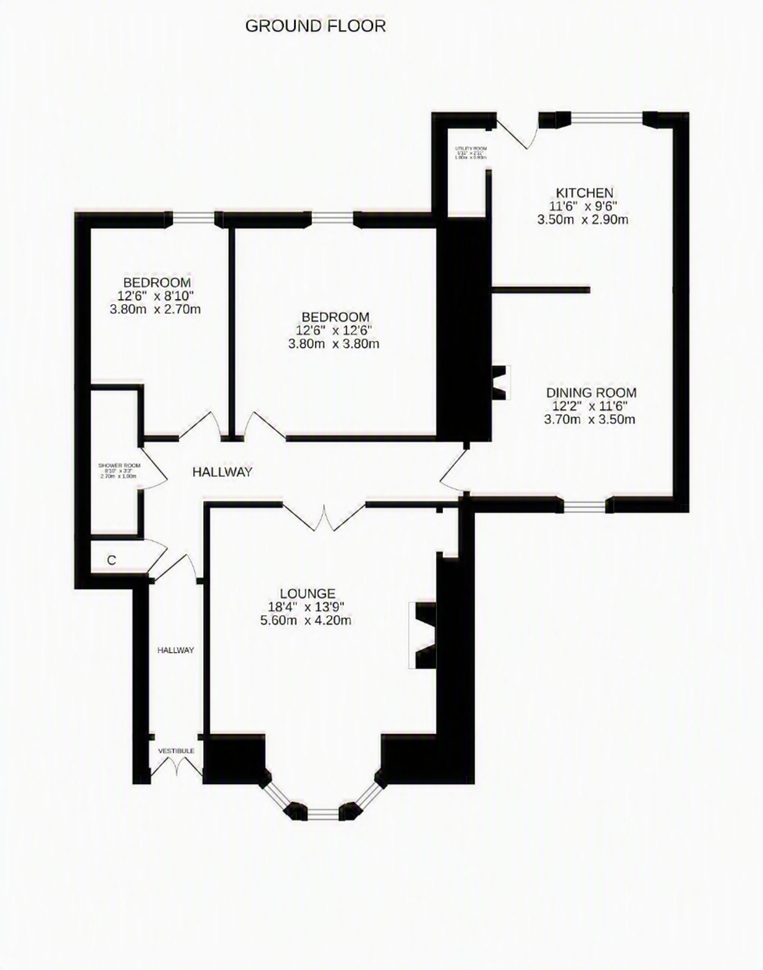 Lower Fairmount, Comrie Road, Crieff floorplan