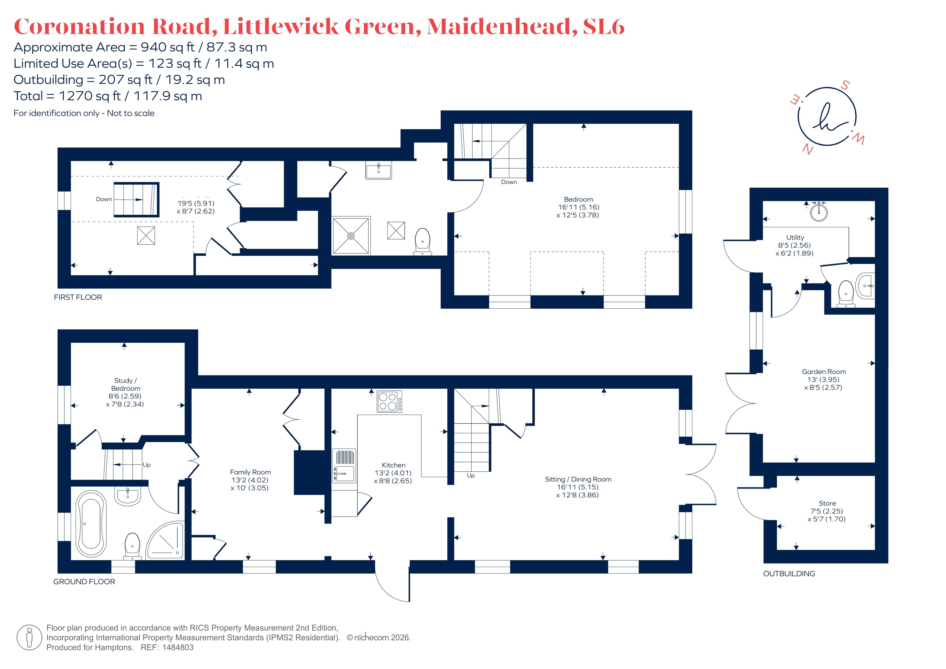 Rosemary Cottage, Coronation Road, Littlewick Green, Maidenhead floorplan
