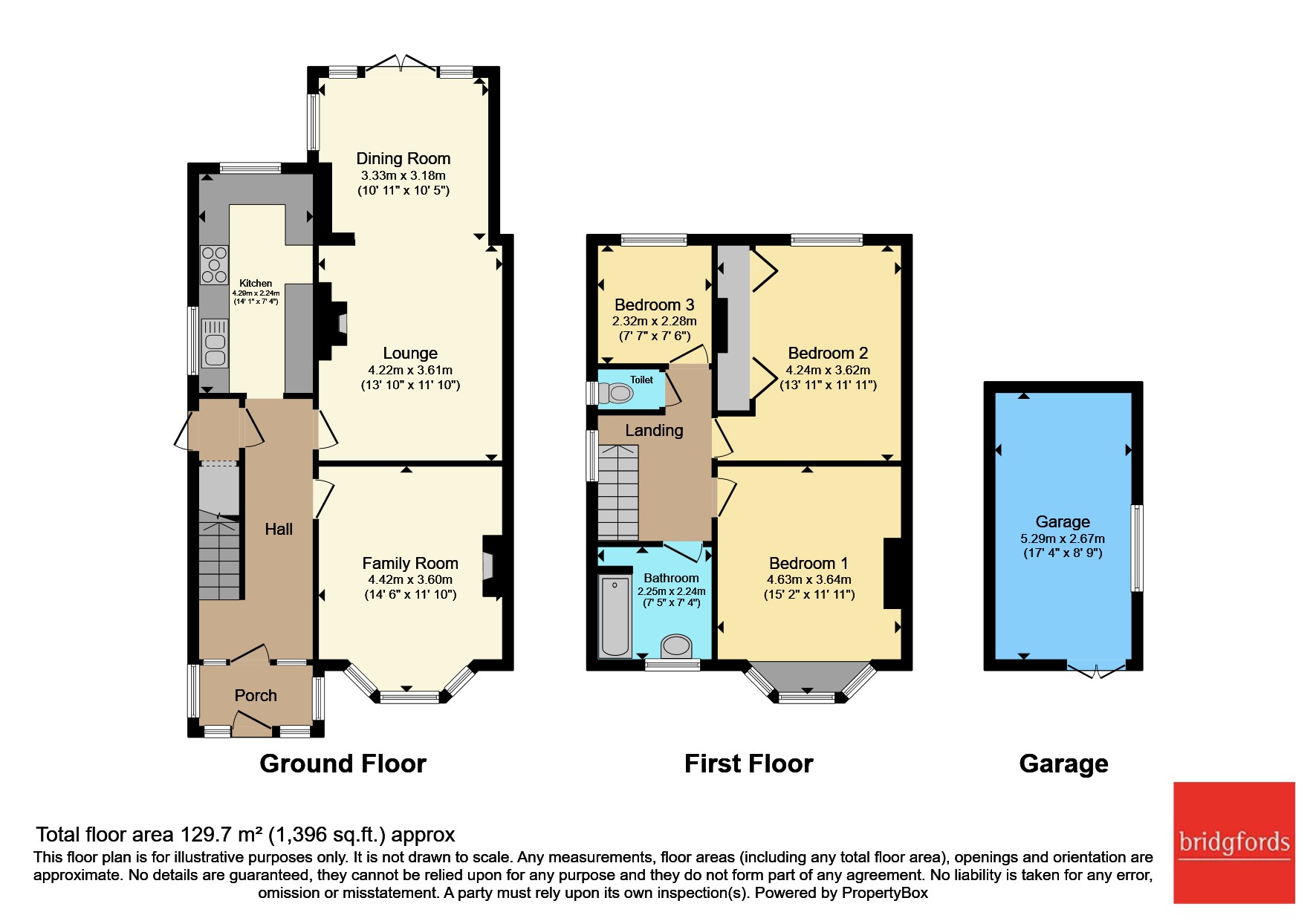 376, Liverpool Road, Staffordshire floorplan