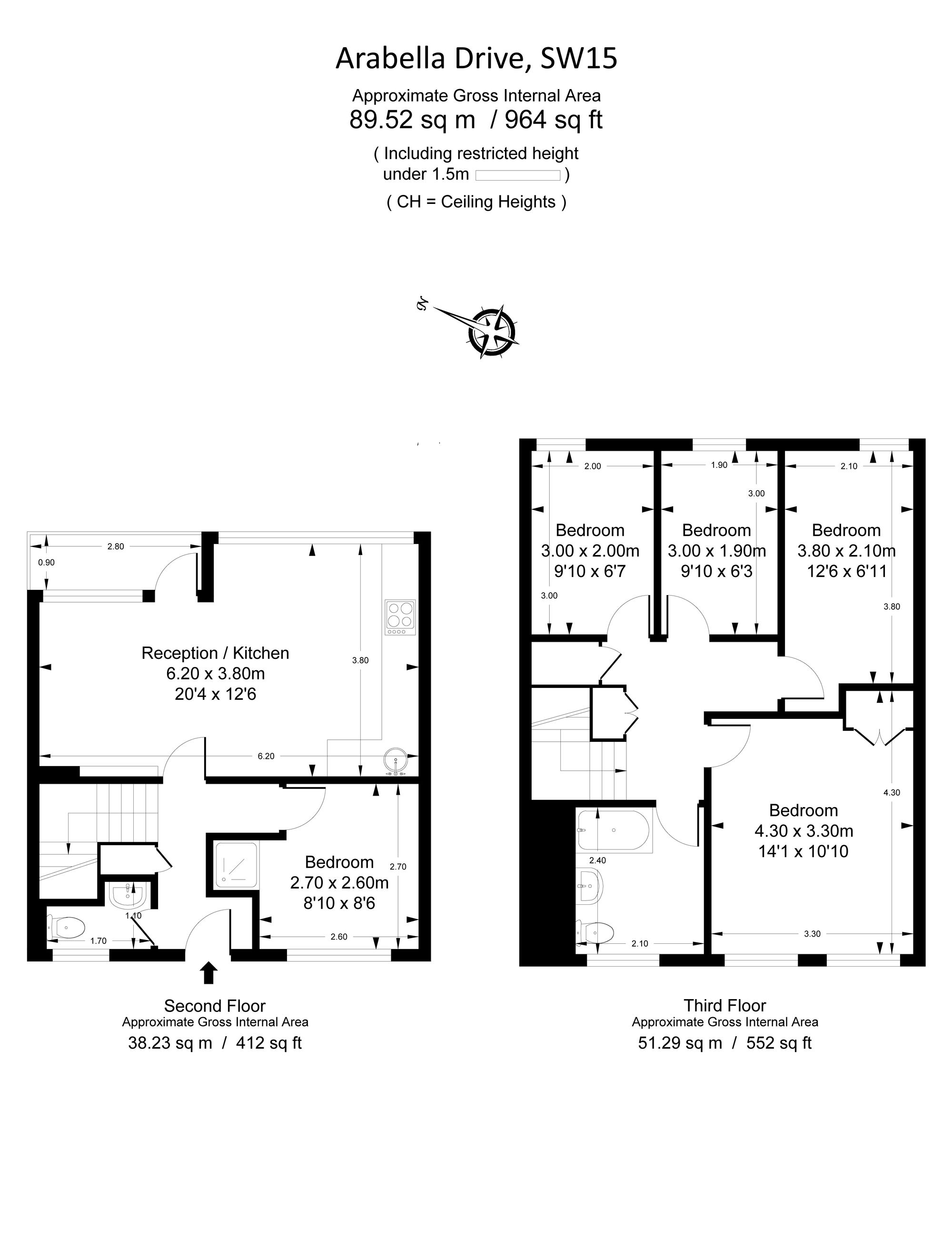 240 Arabella Drive, London floorplan