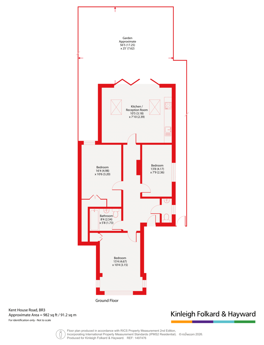 86A,, Kent House Road, Beckenham floorplan