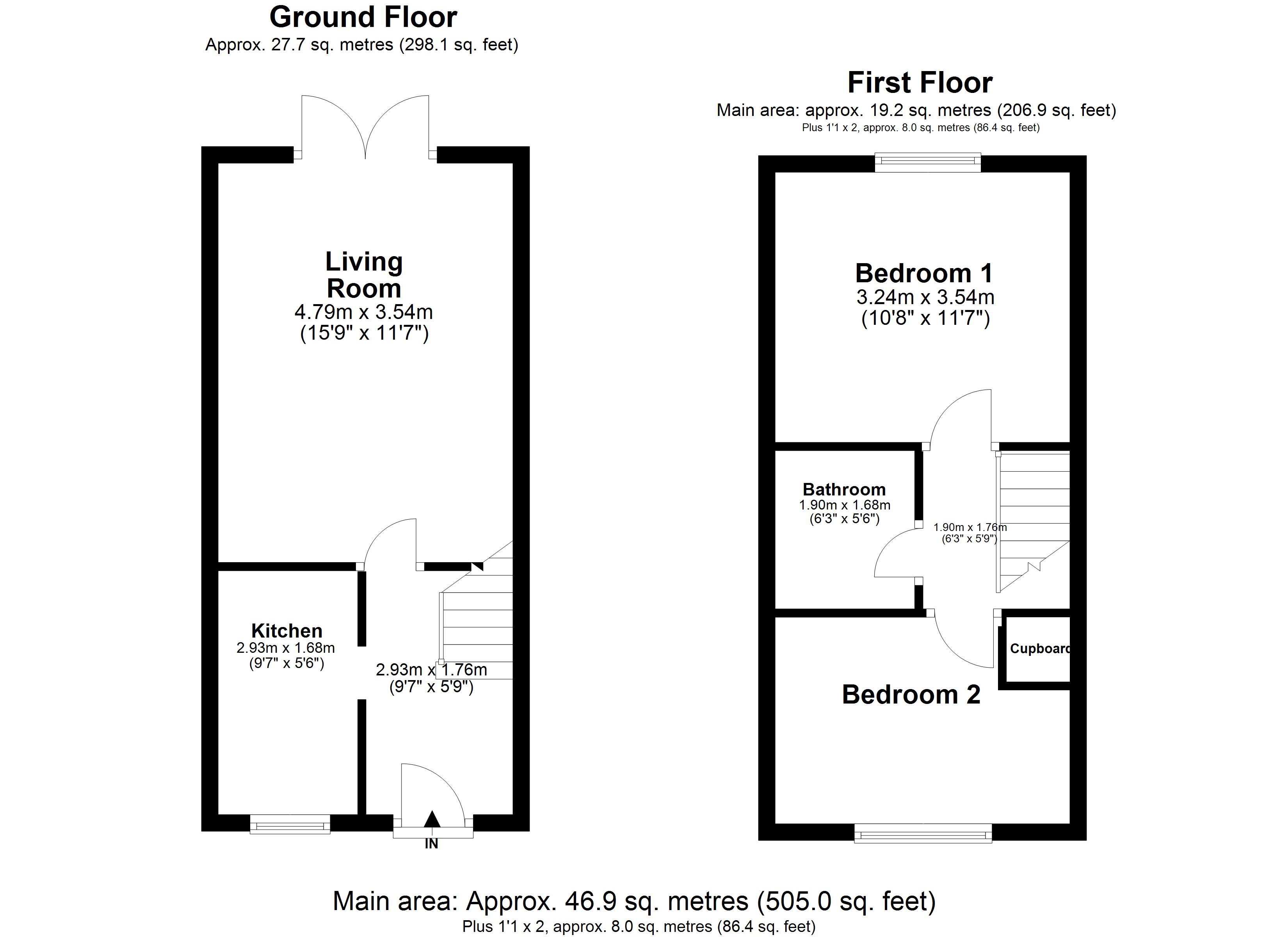14, St Peters Close, Swanscombe floorplan