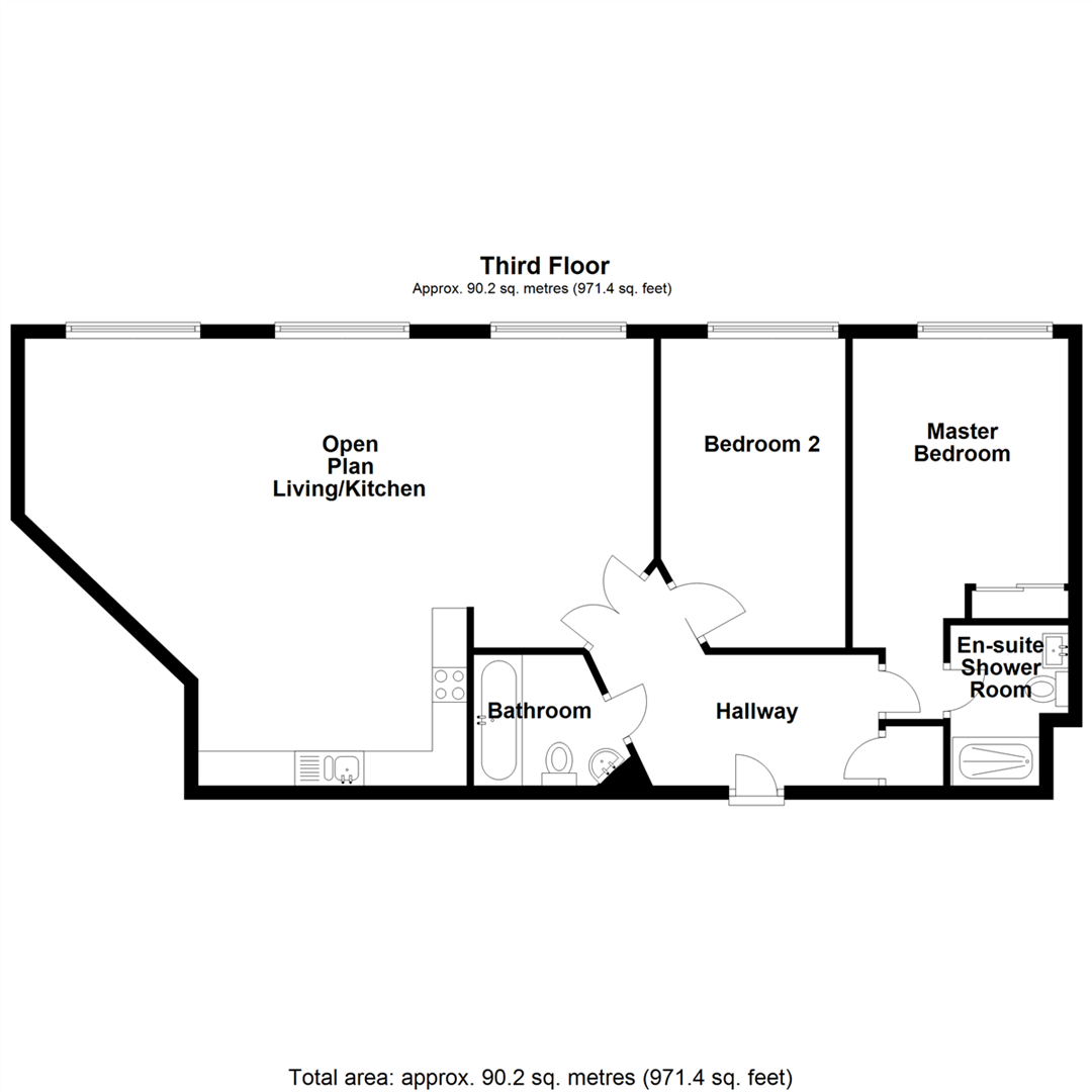 2 Bedrooms Flat for sale in Cotton Street, Manchester M4