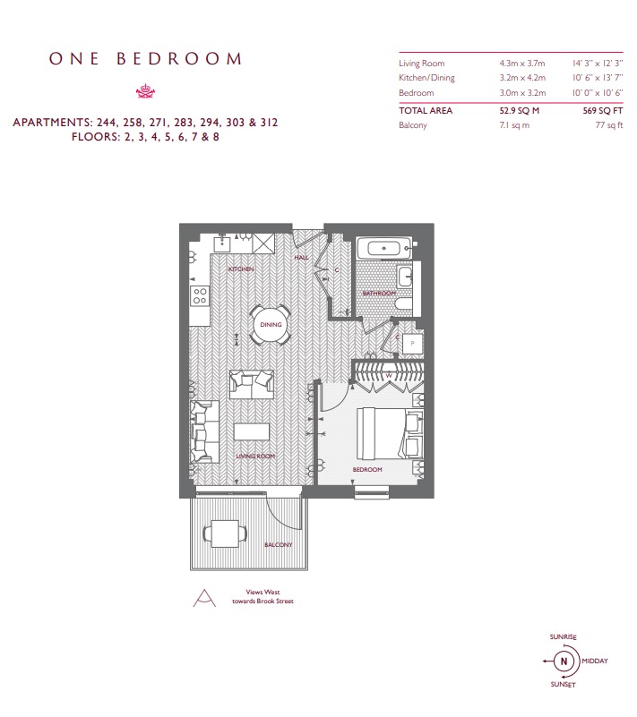 Brook Street, Kingston upon Thames floorplan