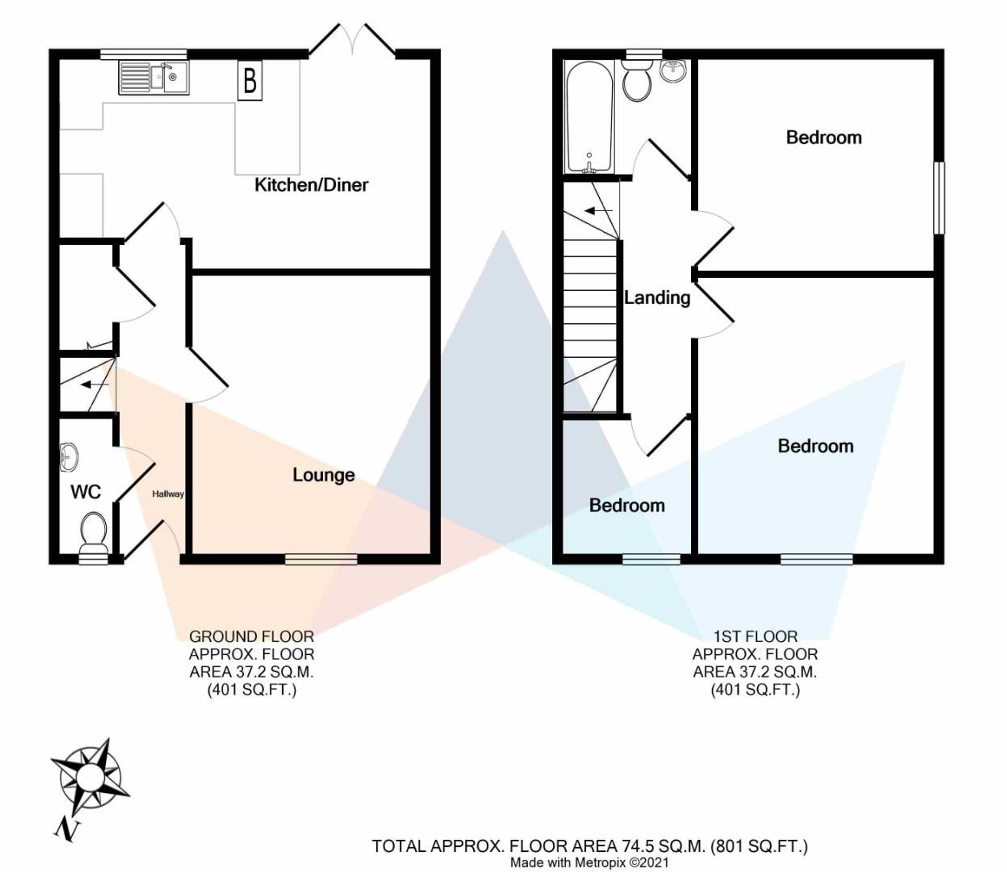 Kingsdown Road, St. MargaretsAtCliffe CT15, 3 bedroom semidetached