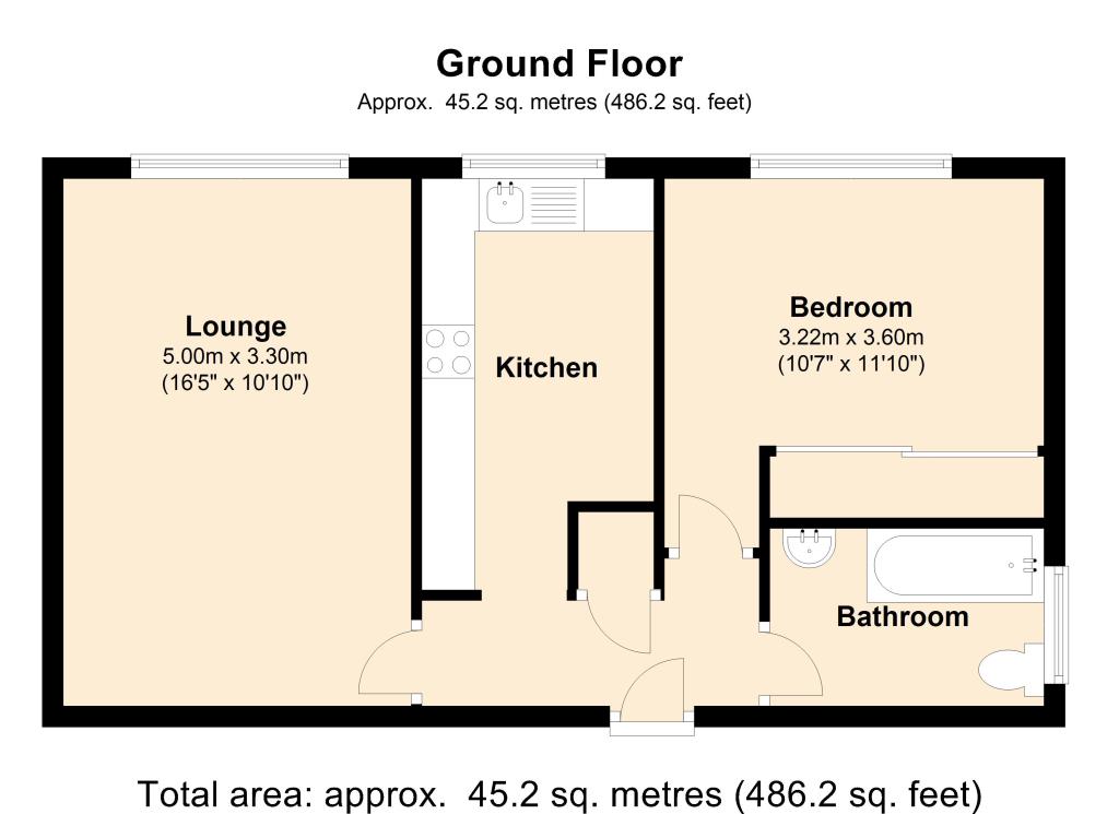 4, Hermitage Court, Staines-upon-Thames floorplan