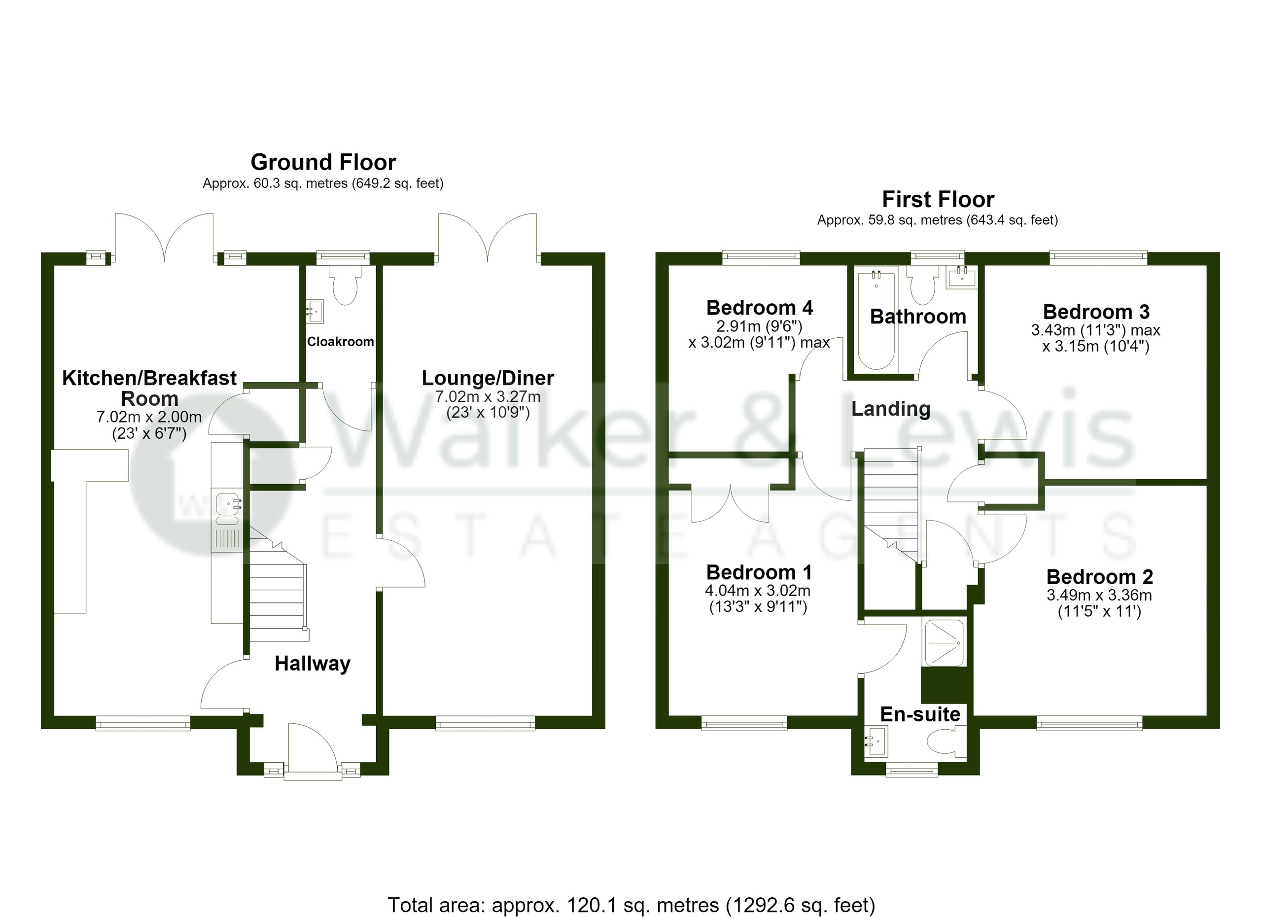25 Comin Y Coed, Tonyrefail, Rhondda Cynon Taf, CF39 8GD, Rhondda Cynon Taf floorplan
