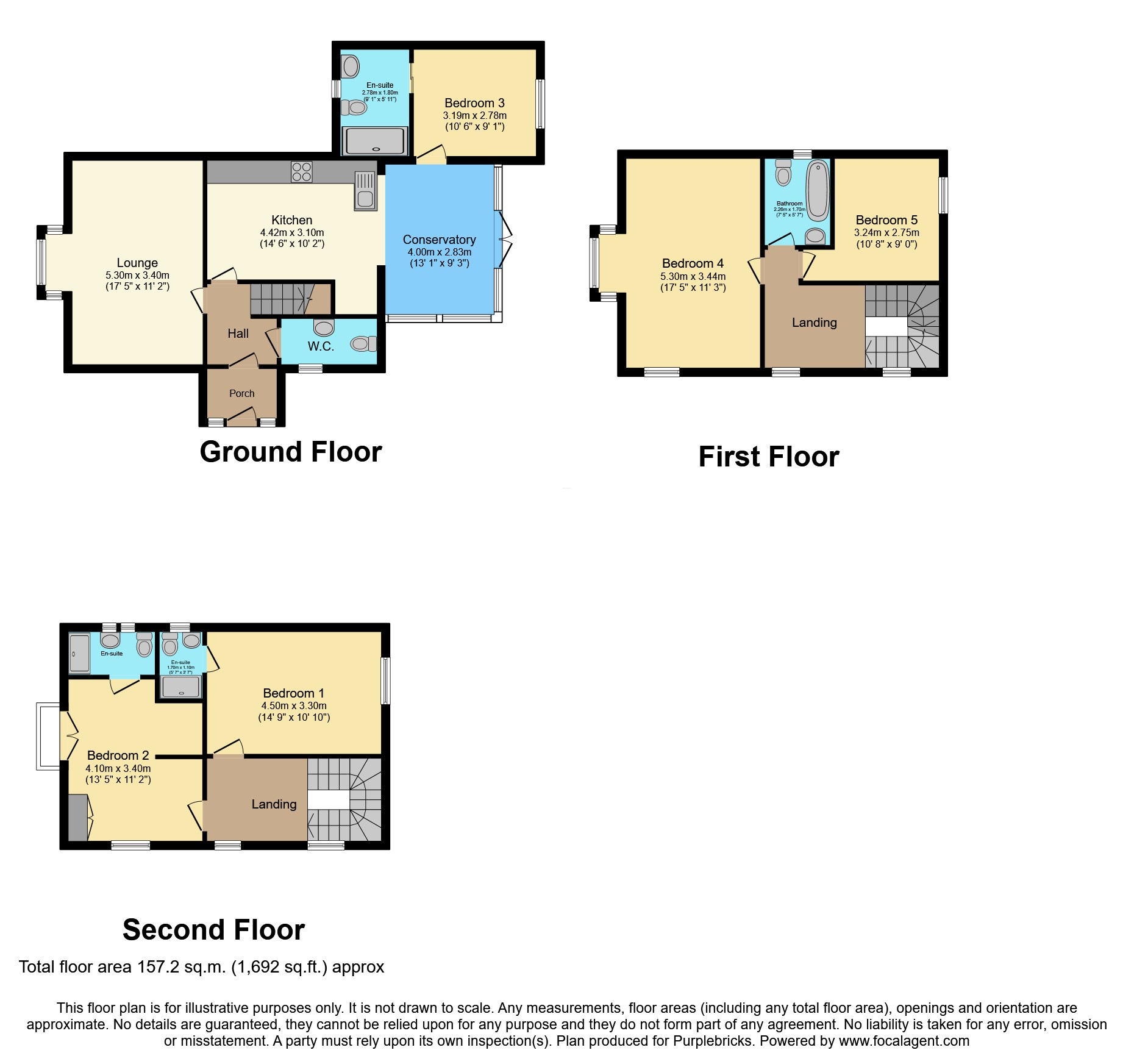 3, Butler Way, Birmingham floorplan