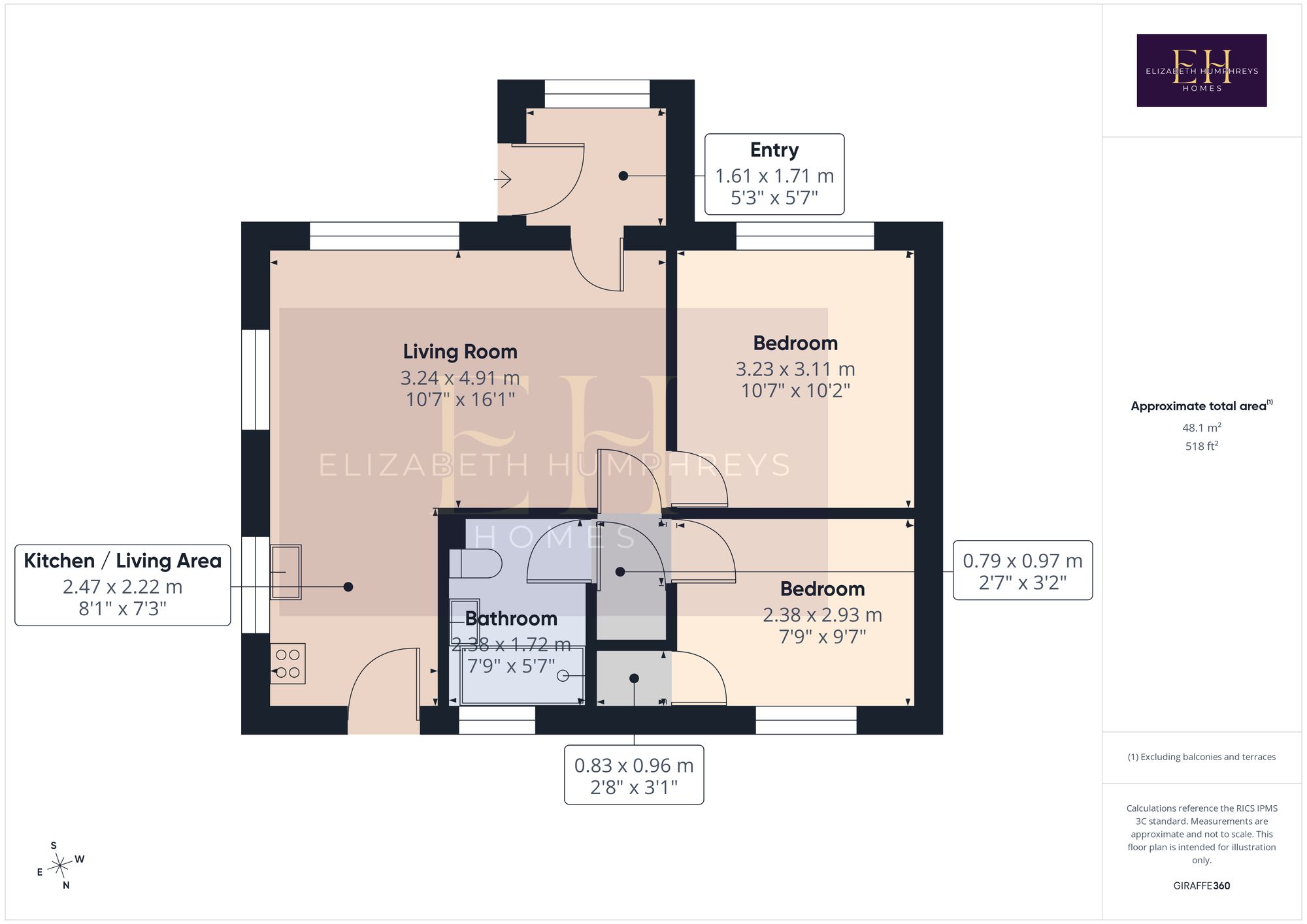 Cairn Rigg Hillside, Morpeth floorplan