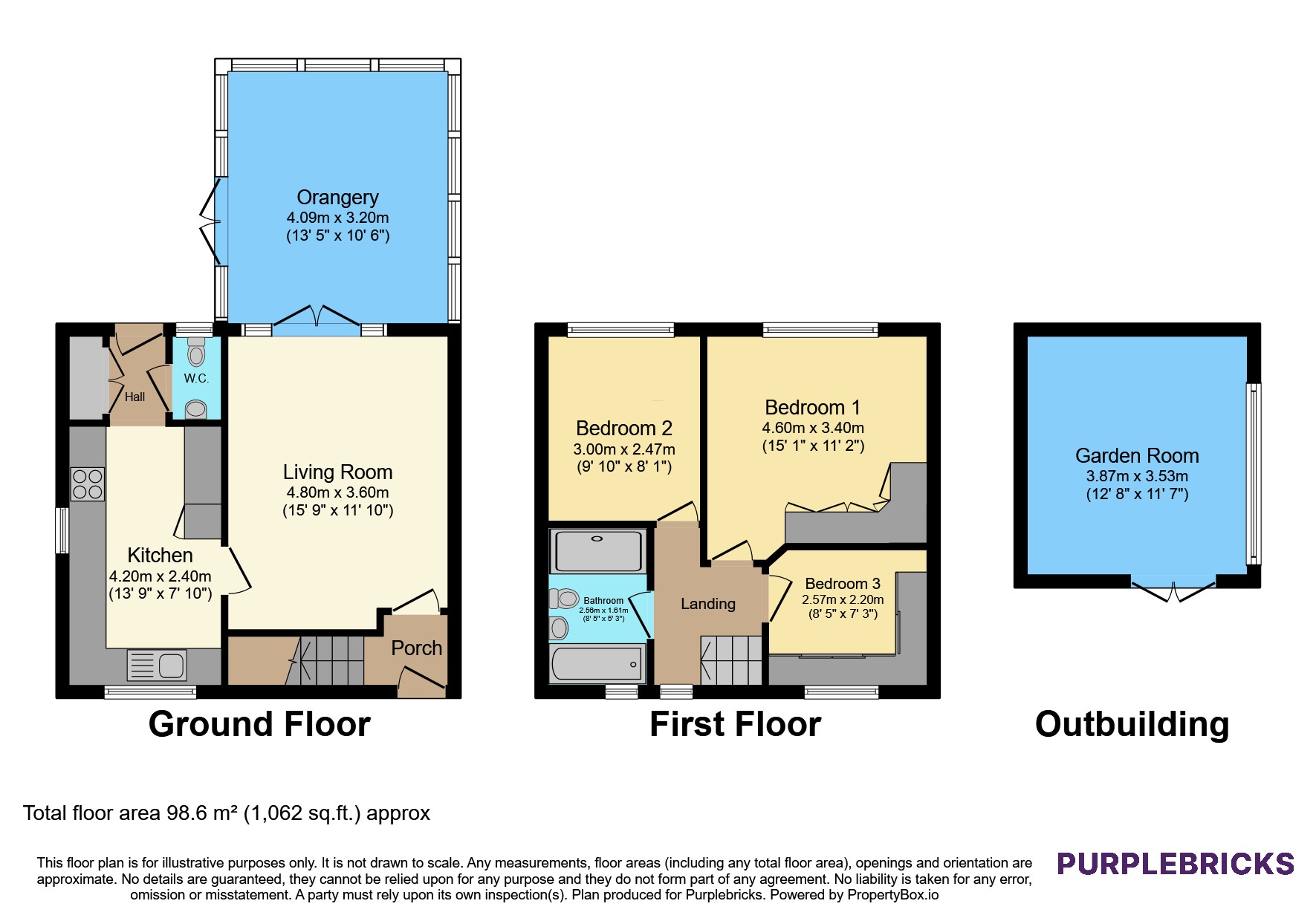 699, Altrincham Road, Manchester floorplan