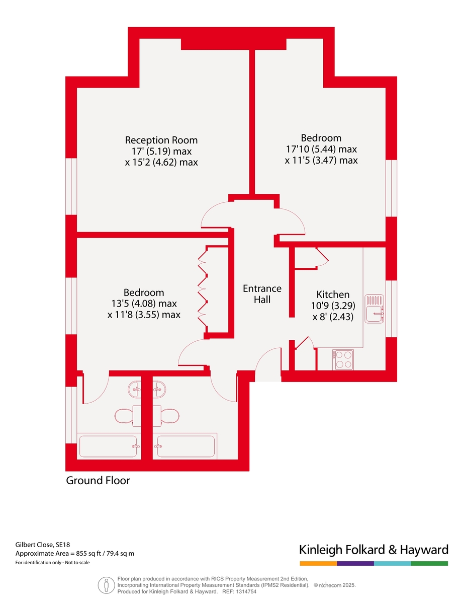 Royal Herbert Pavilions, London floorplan